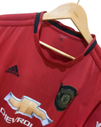 2019-20 Adidas Manchester United Home Shirt - (L)
