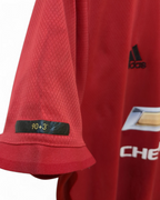 2019-20 Adidas Manchester United Home Shirt - (L)
