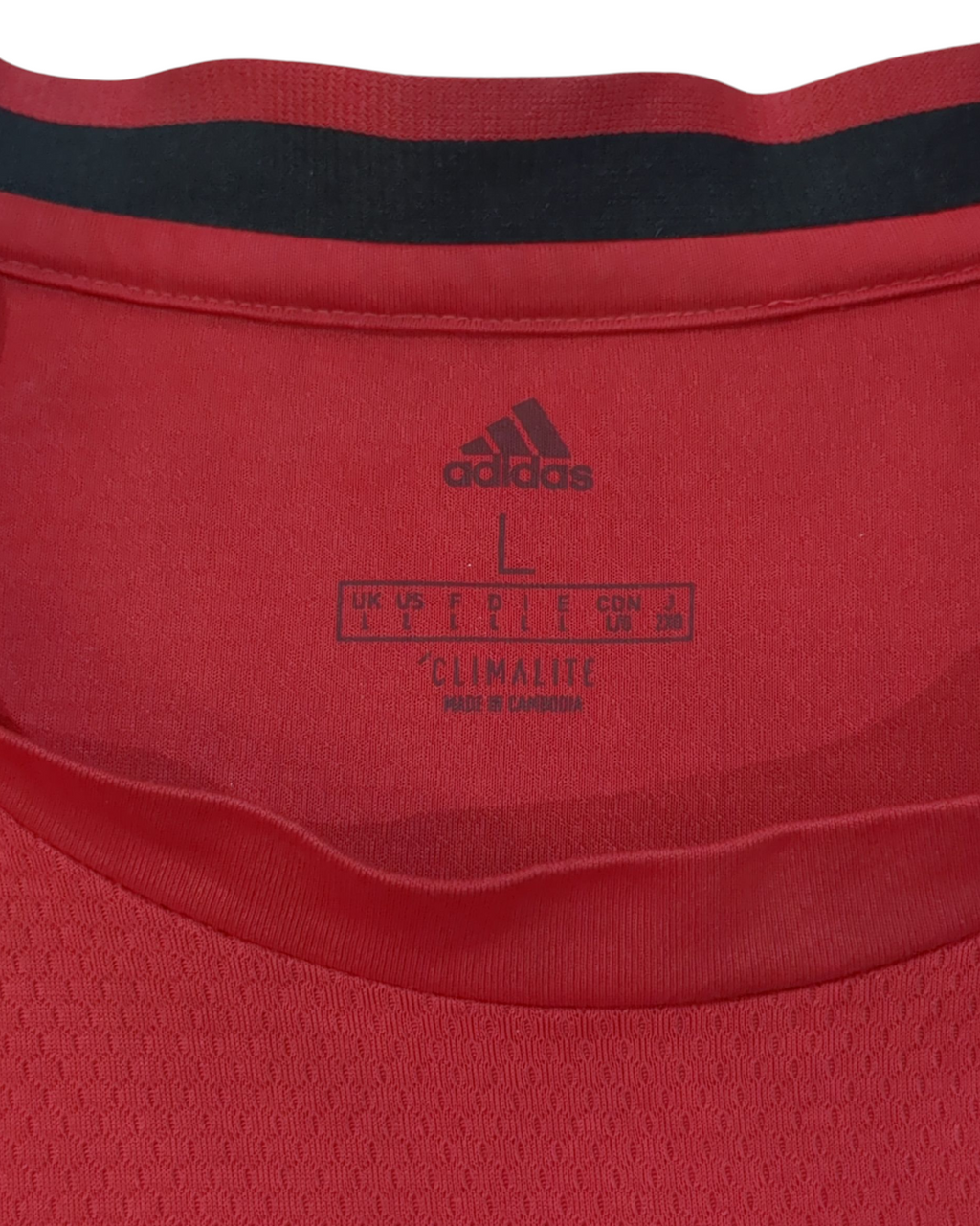 2019-20 Adidas Manchester United Home Shirt - (L)