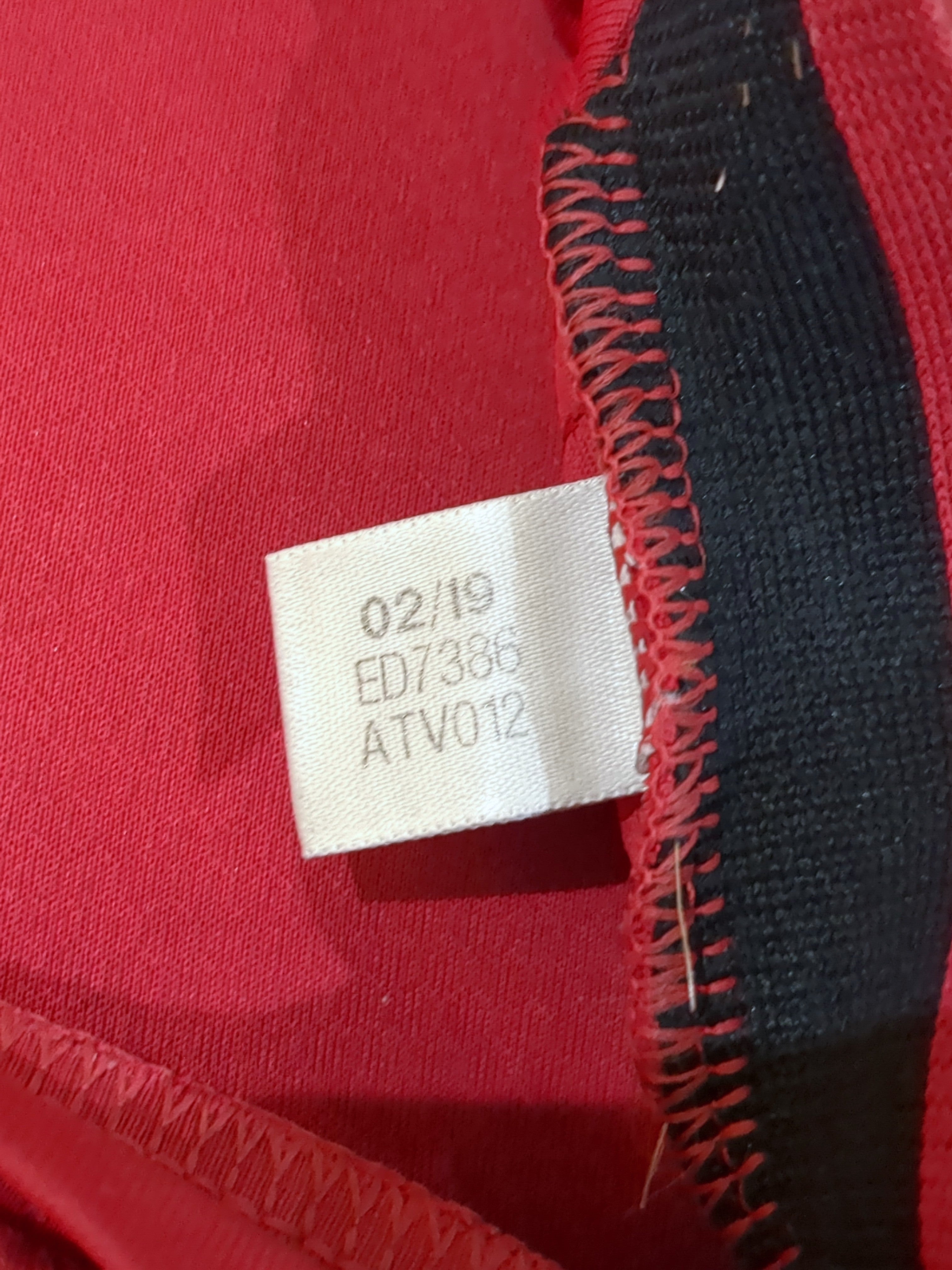 2019-20 Adidas Manchester United Home Shirt - (L)