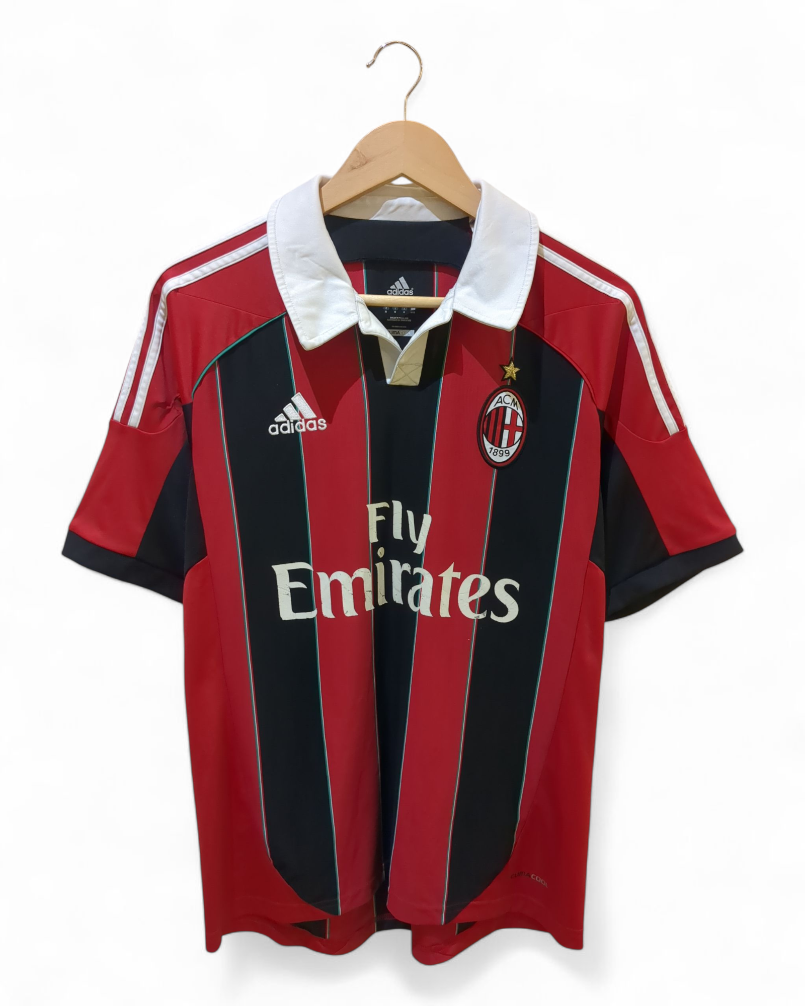 2012-13 Adidas AC Milan Home Shirt - (M)