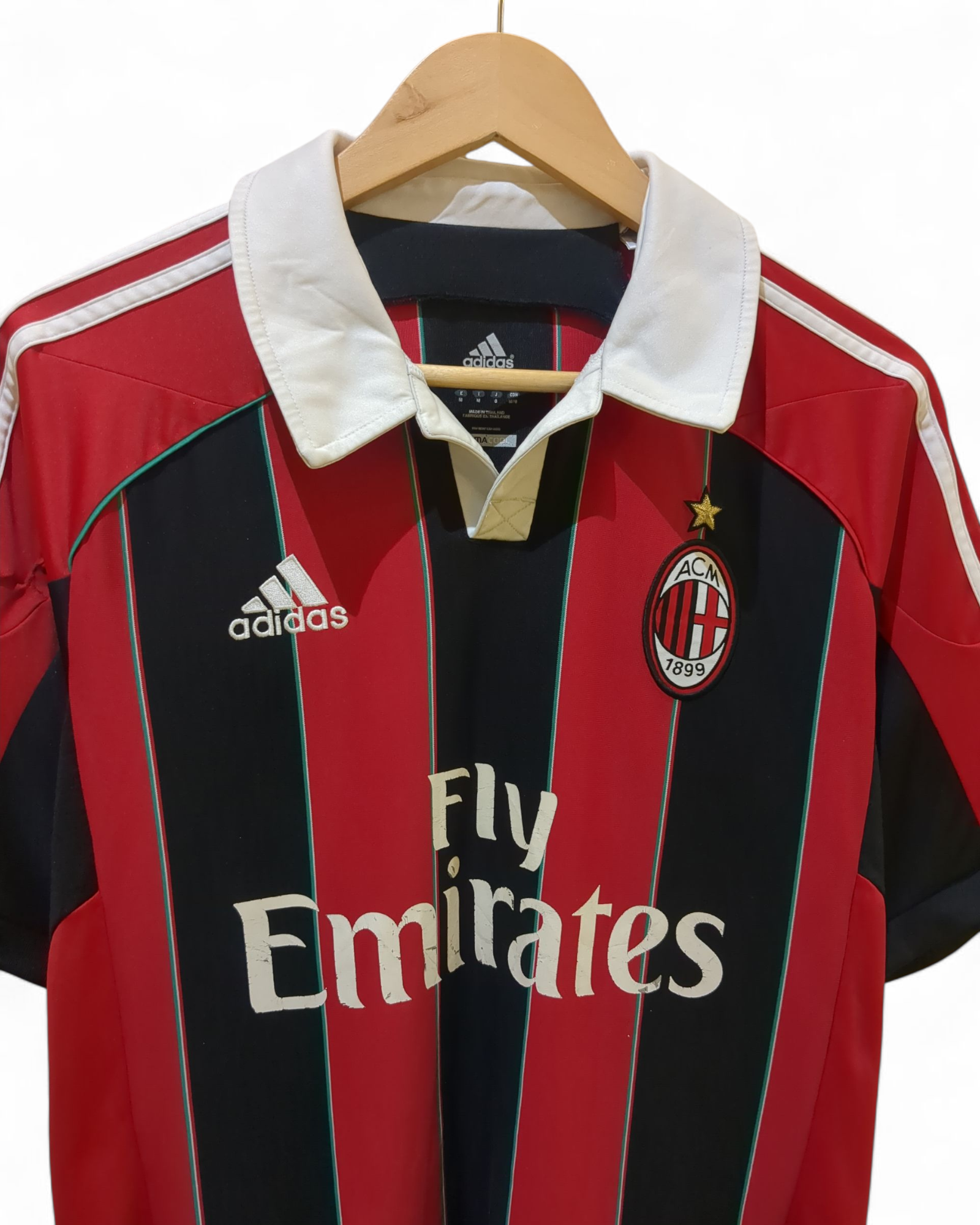 2012-13 Adidas AC Milan Home Shirt - (M)