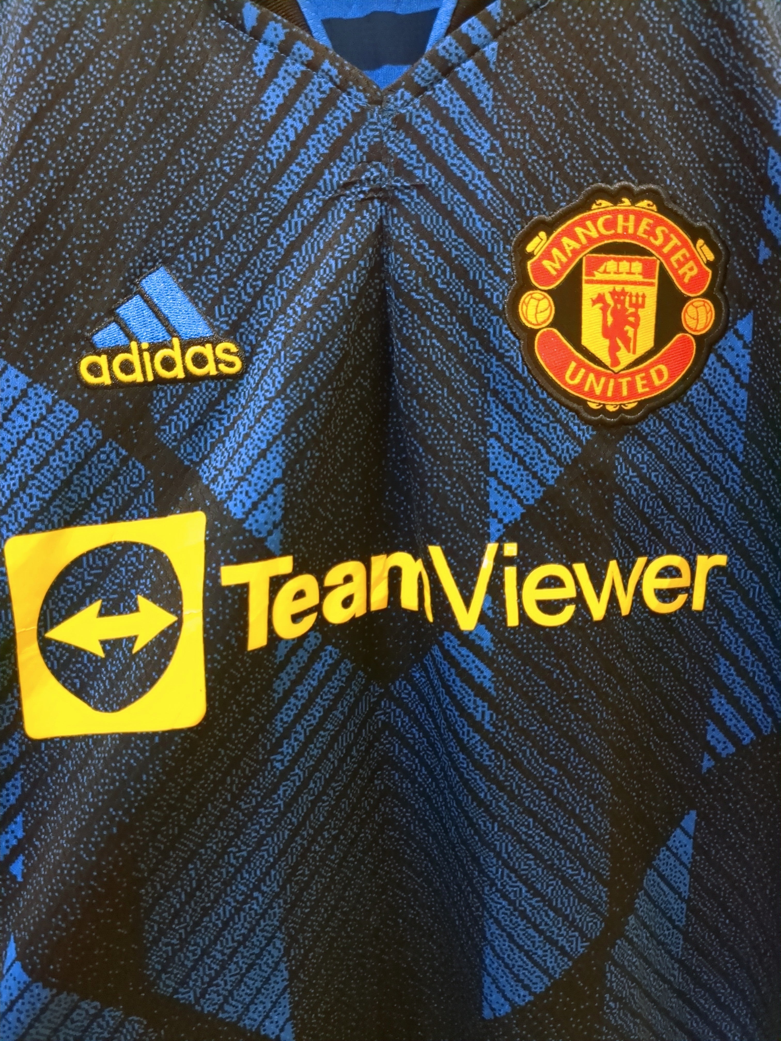 2021-22 Adidas Manchester United Third Shirt - (M)