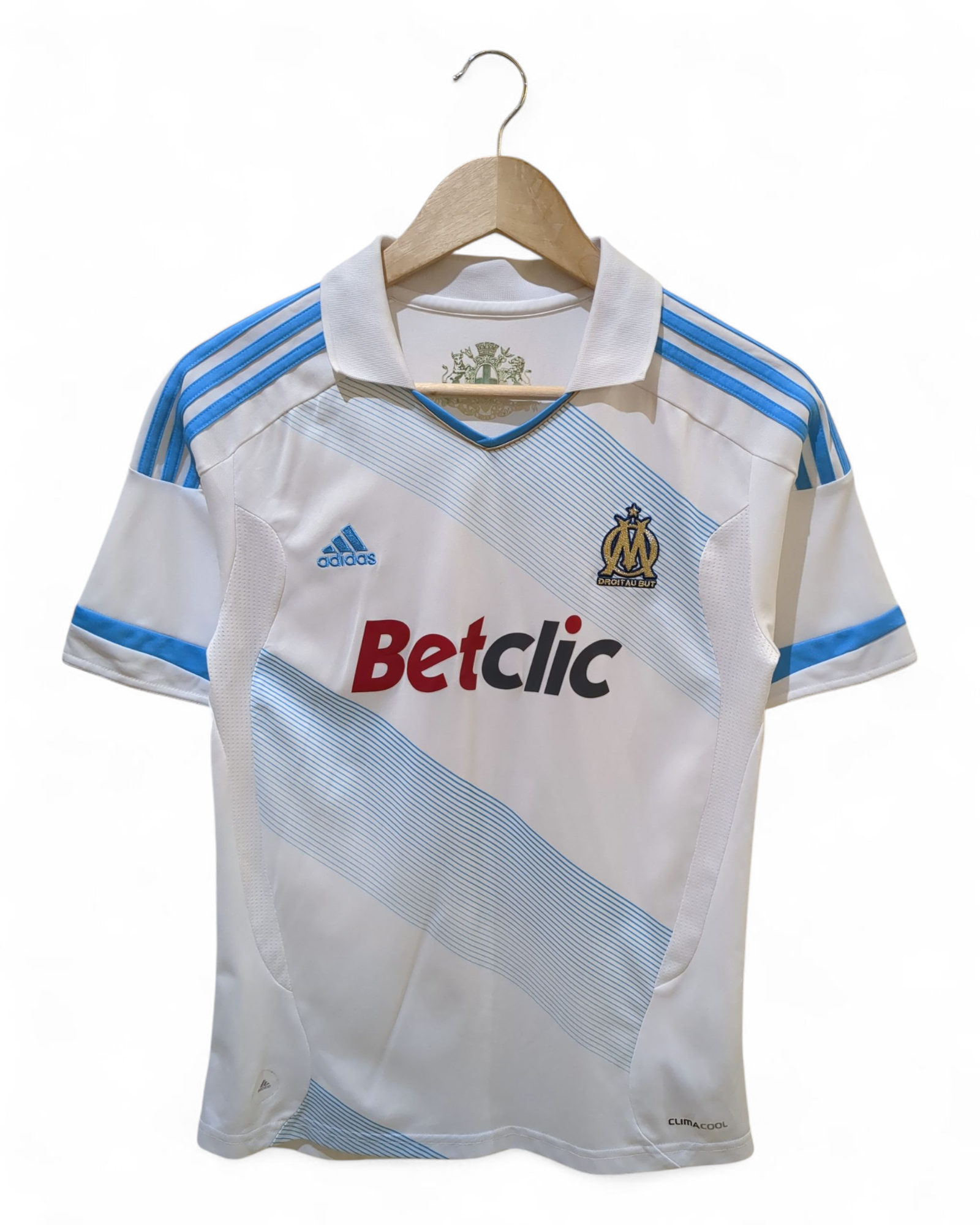 2011-12 Adidas Olympique Marseille Home Shirt - (S)