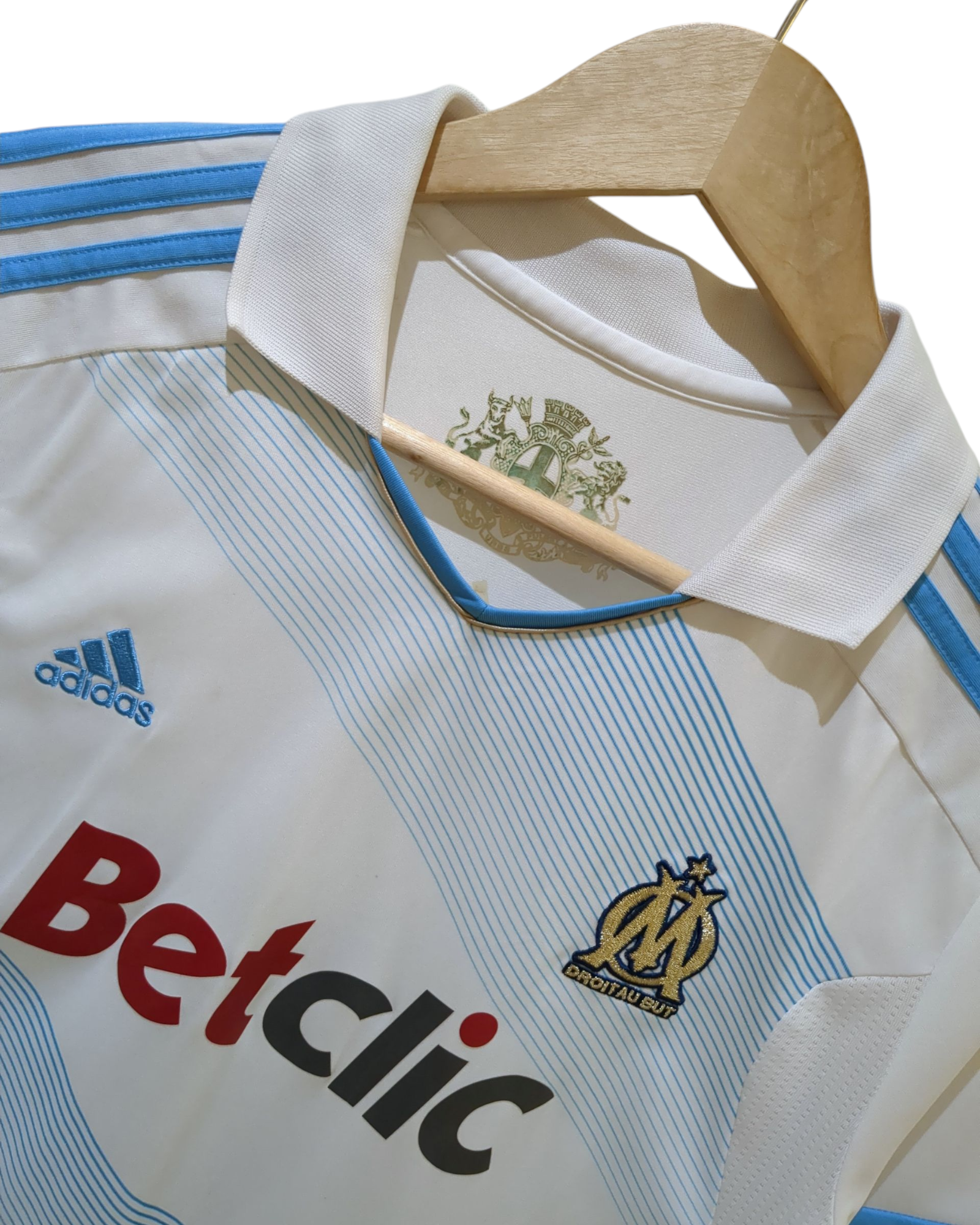 2011-12 Adidas Olympique Marseille Home Shirt - (S)