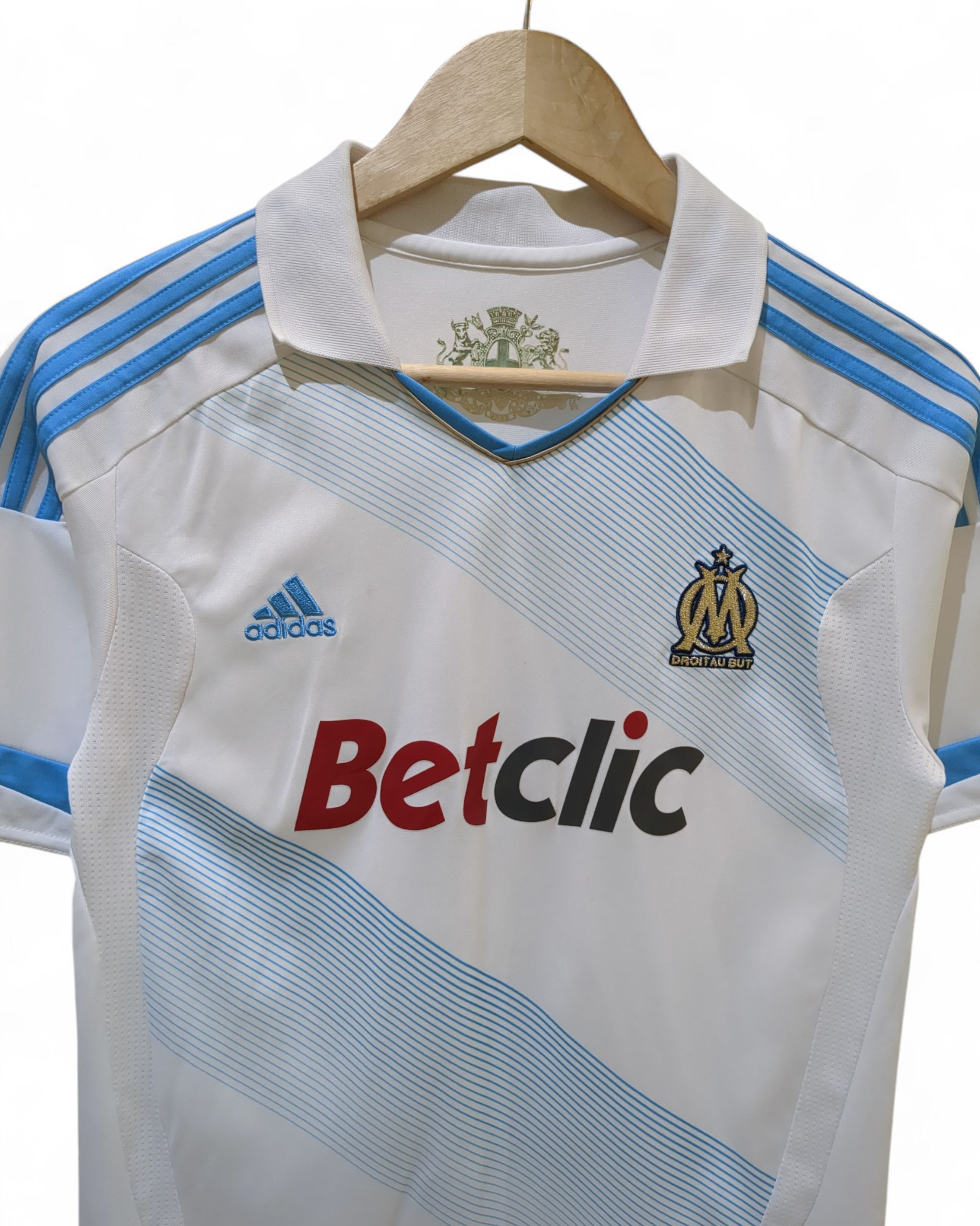 2011-12 Adidas Olympique Marseille Home Shirt - (S)