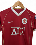 2006-07 Nike Manchester United Home Shirt #13 J.S Park - (XS)