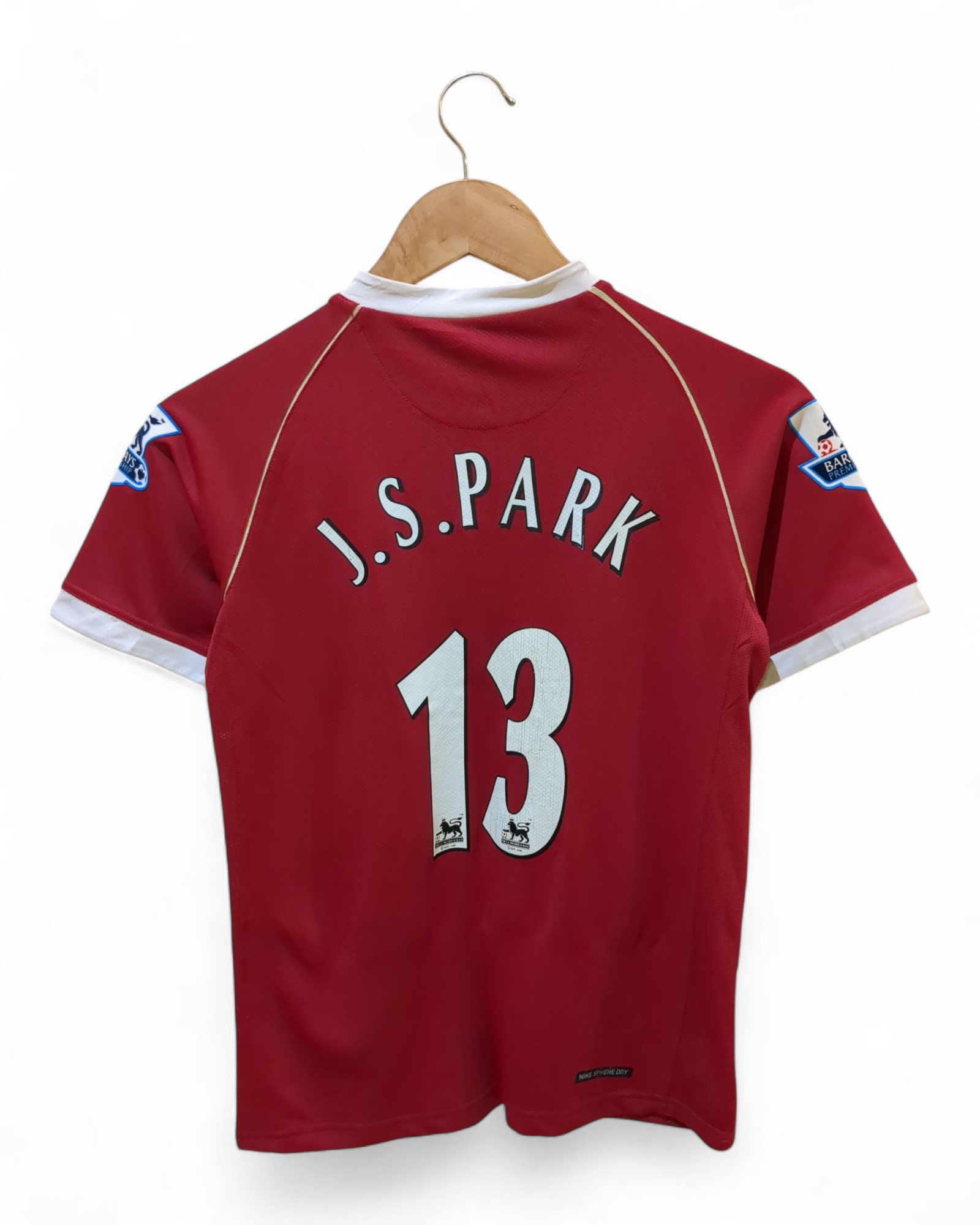 2006-07 Nike Manchester United Home Shirt #13 J.S Park - (XS)