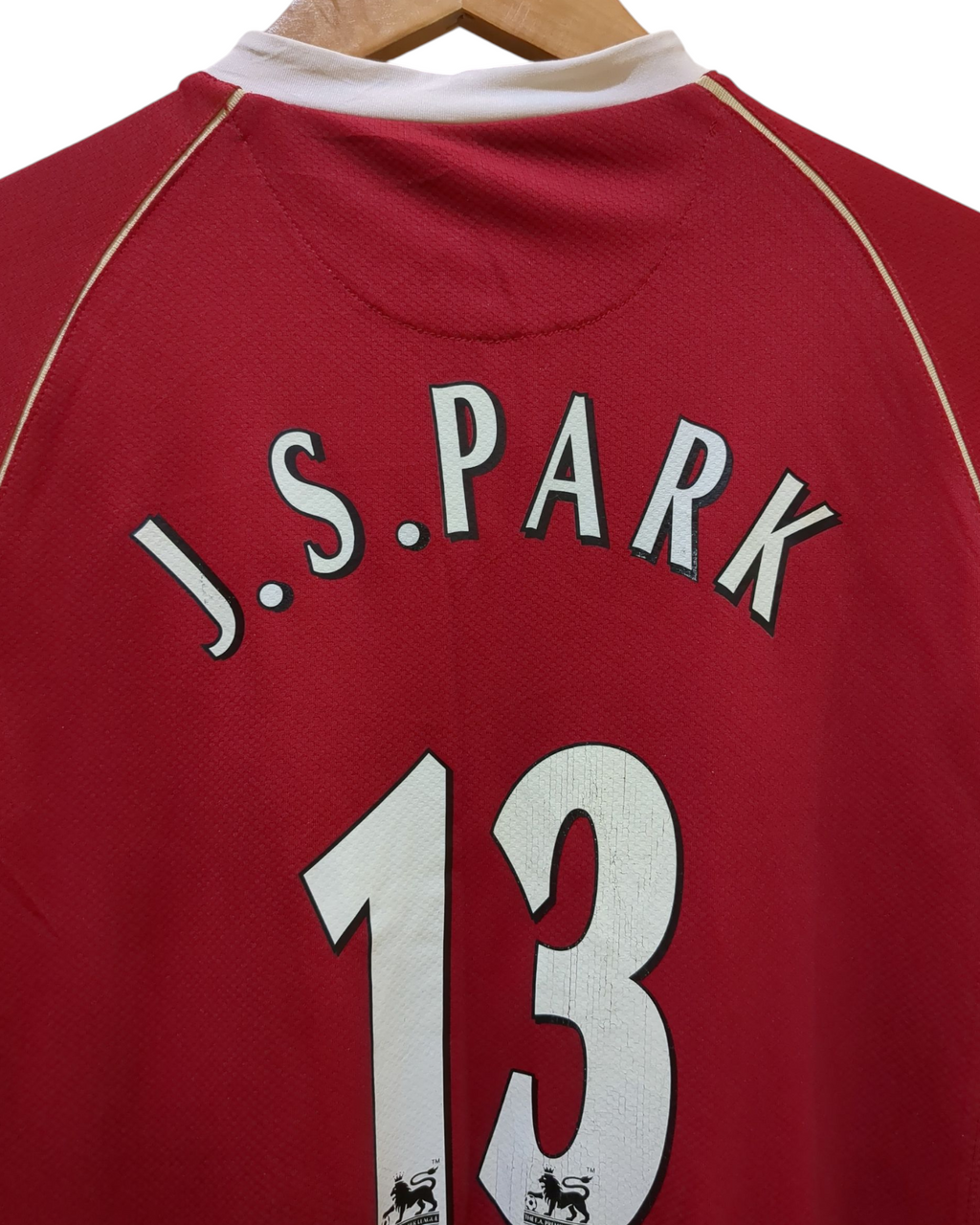 2006-07 Nike Manchester United Home Shirt #13 J.S Park - (XS)