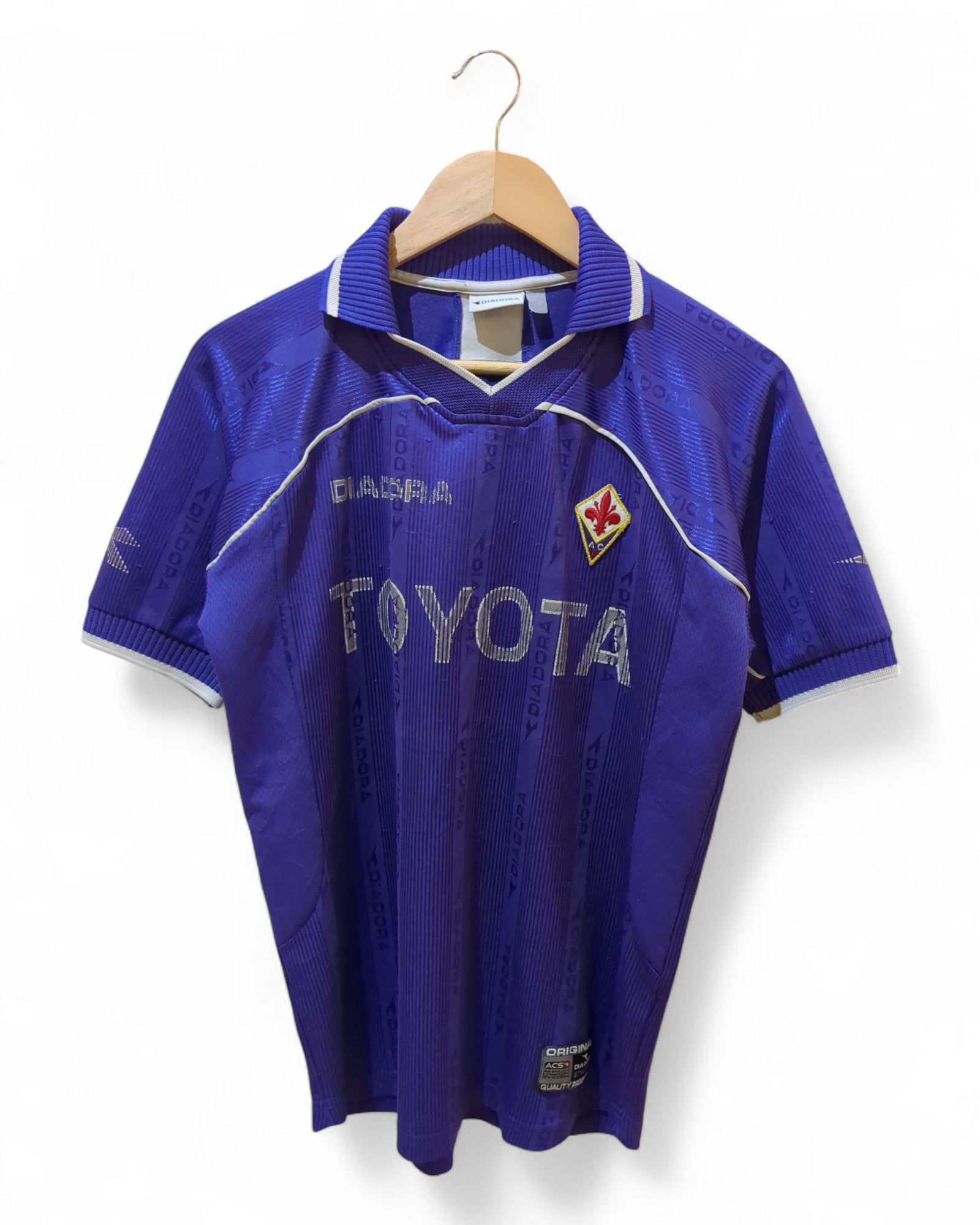 2000-01 Diadora Fiorentina Home Shirt - (M)
