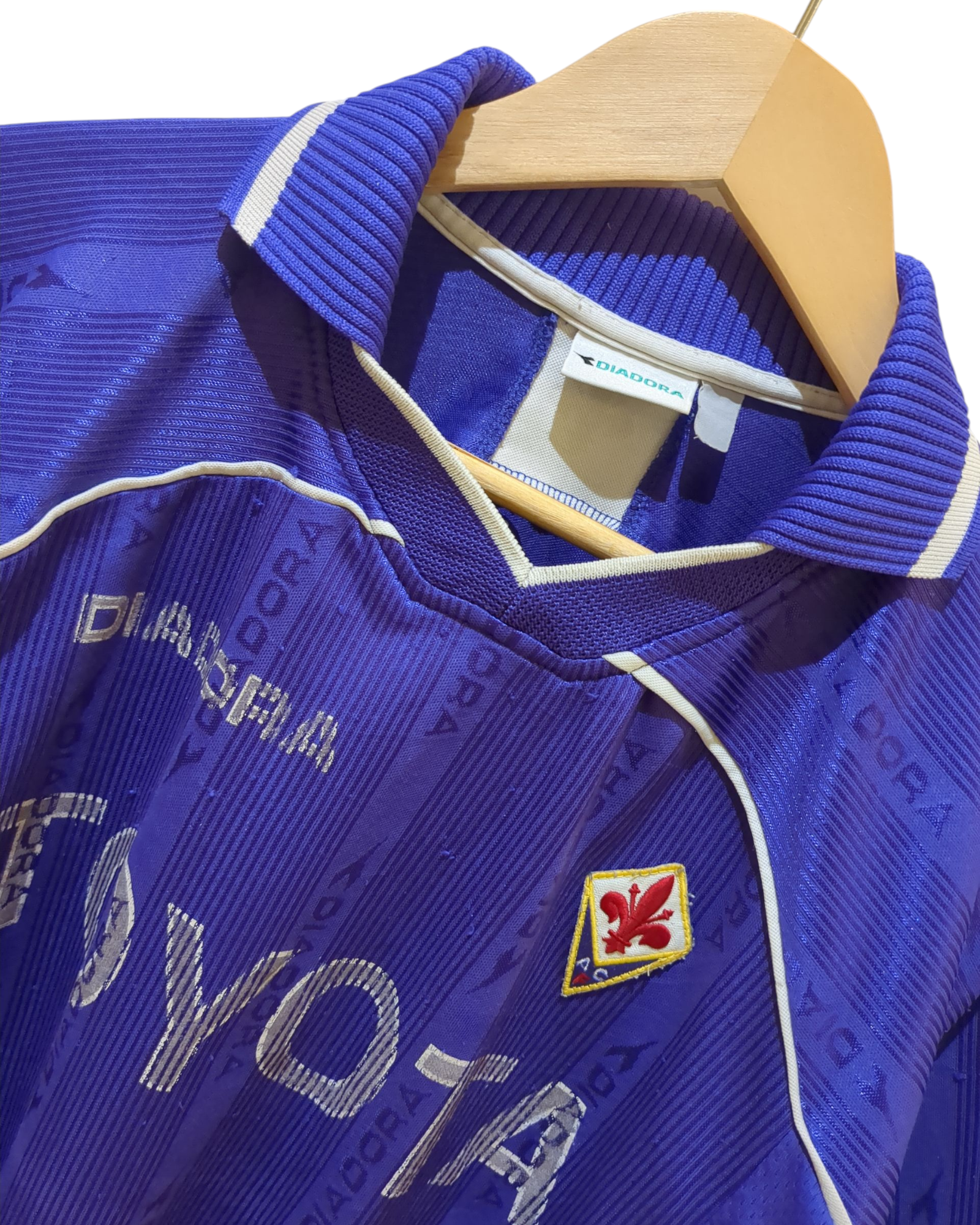 2000-01 Diadora Fiorentina Home Shirt - (M)