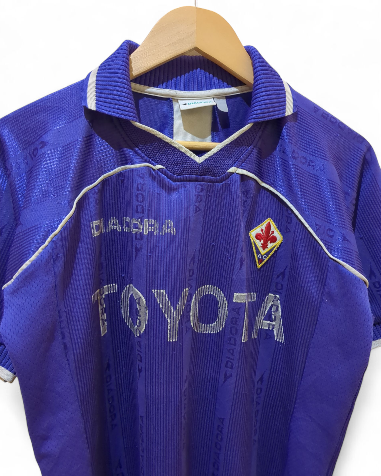 2000-01 Diadora Fiorentina Home Shirt - (M)