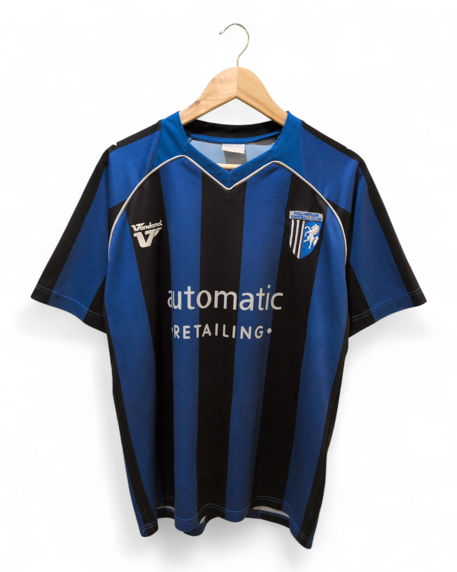 2010-11 Vandanel Gillingham Home Shirt #27 Akinfenwa - (M)