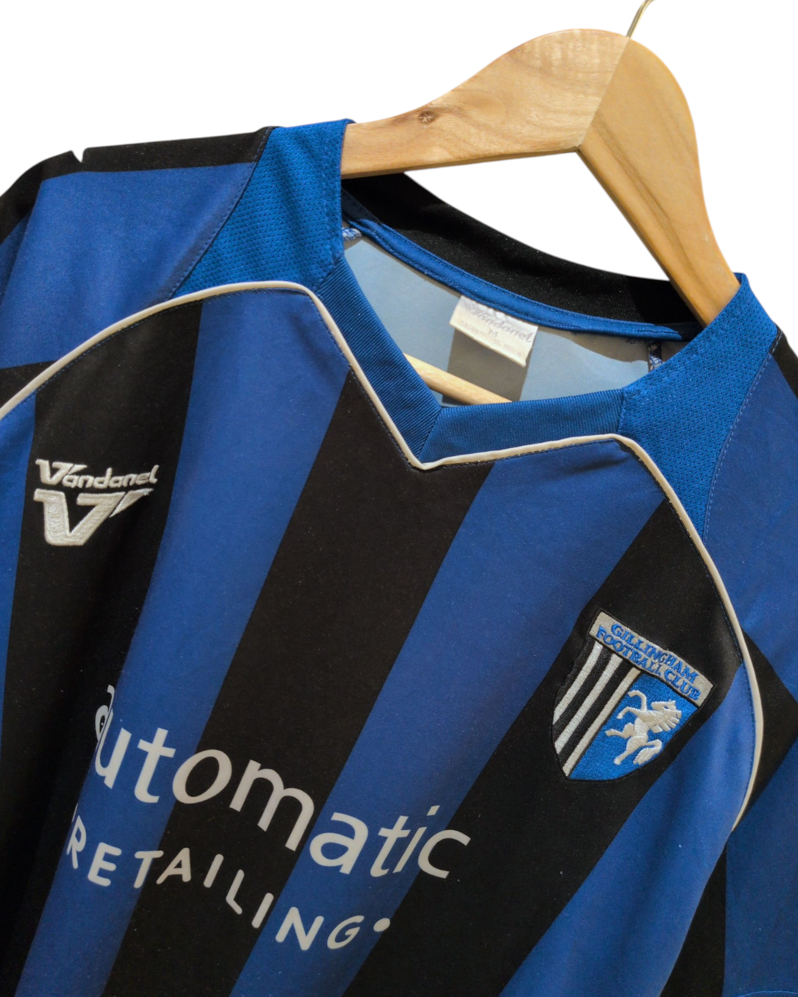 2010-11 Vandanel Gillingham Home Shirt #27 Akinfenwa - (M)
