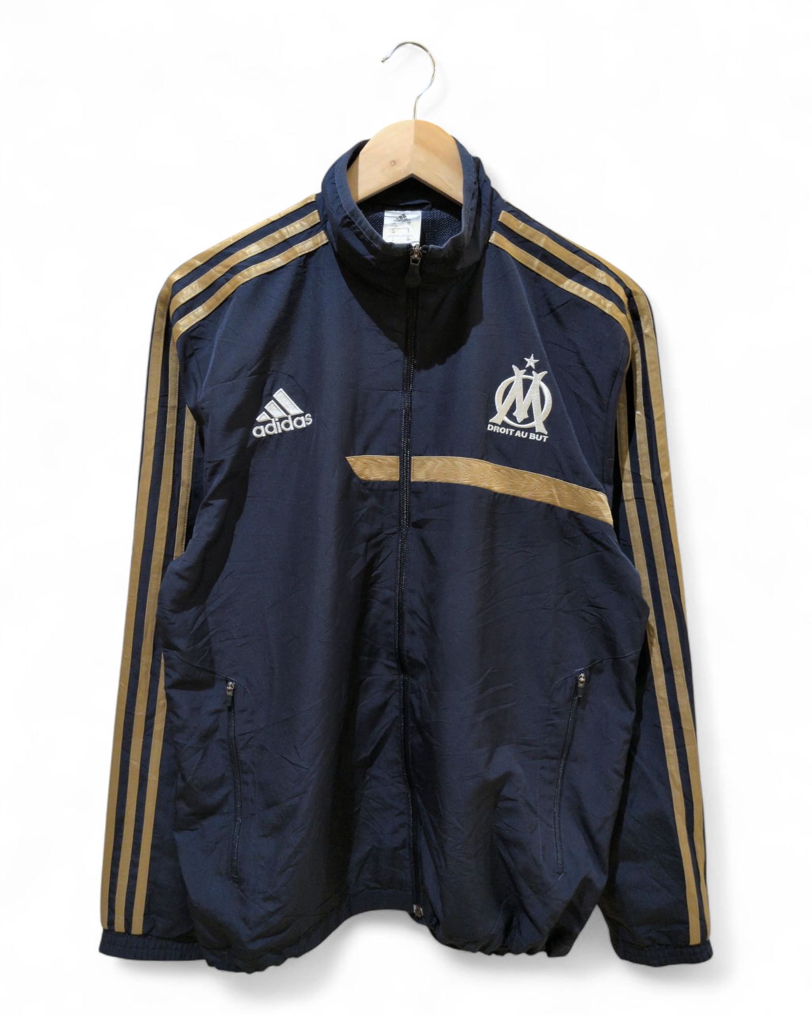 2013-14 Adidas Olympique Marseille Track Jacket - (L)