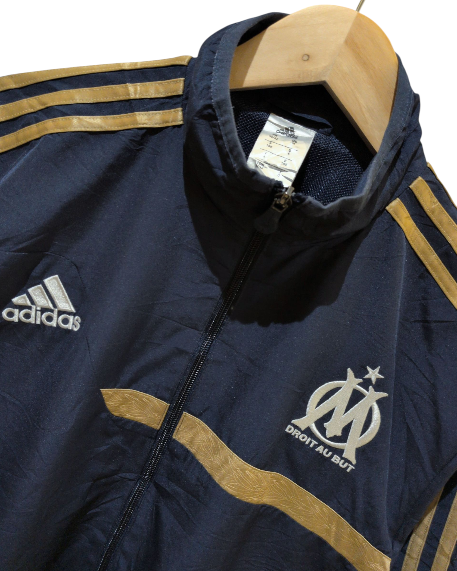 2013-14 Adidas Olympique Marseille Track Jacket - (L)