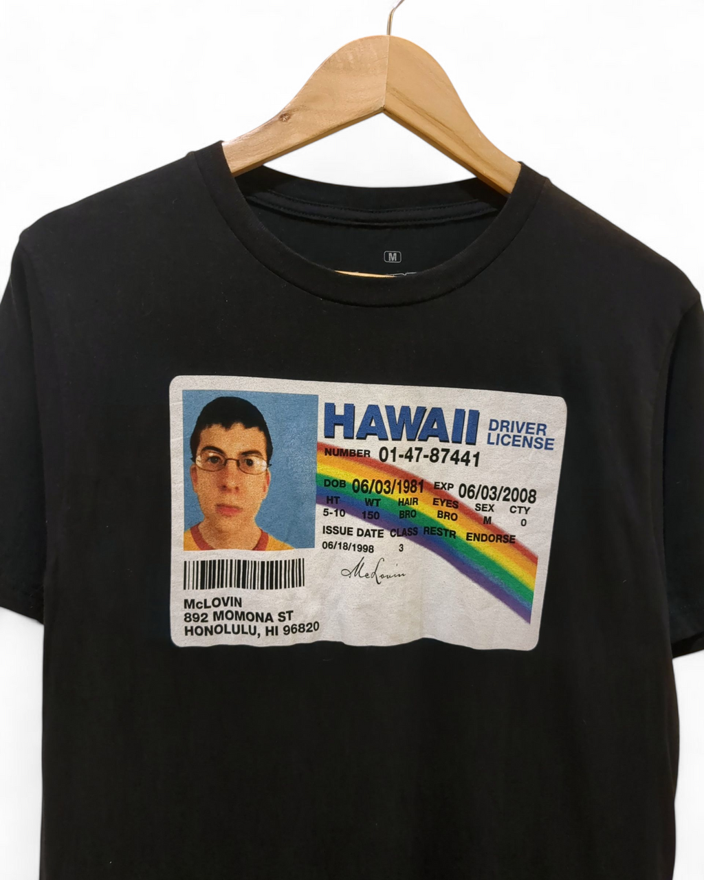 Superbad McLovin ID Graphic Tee - (M)