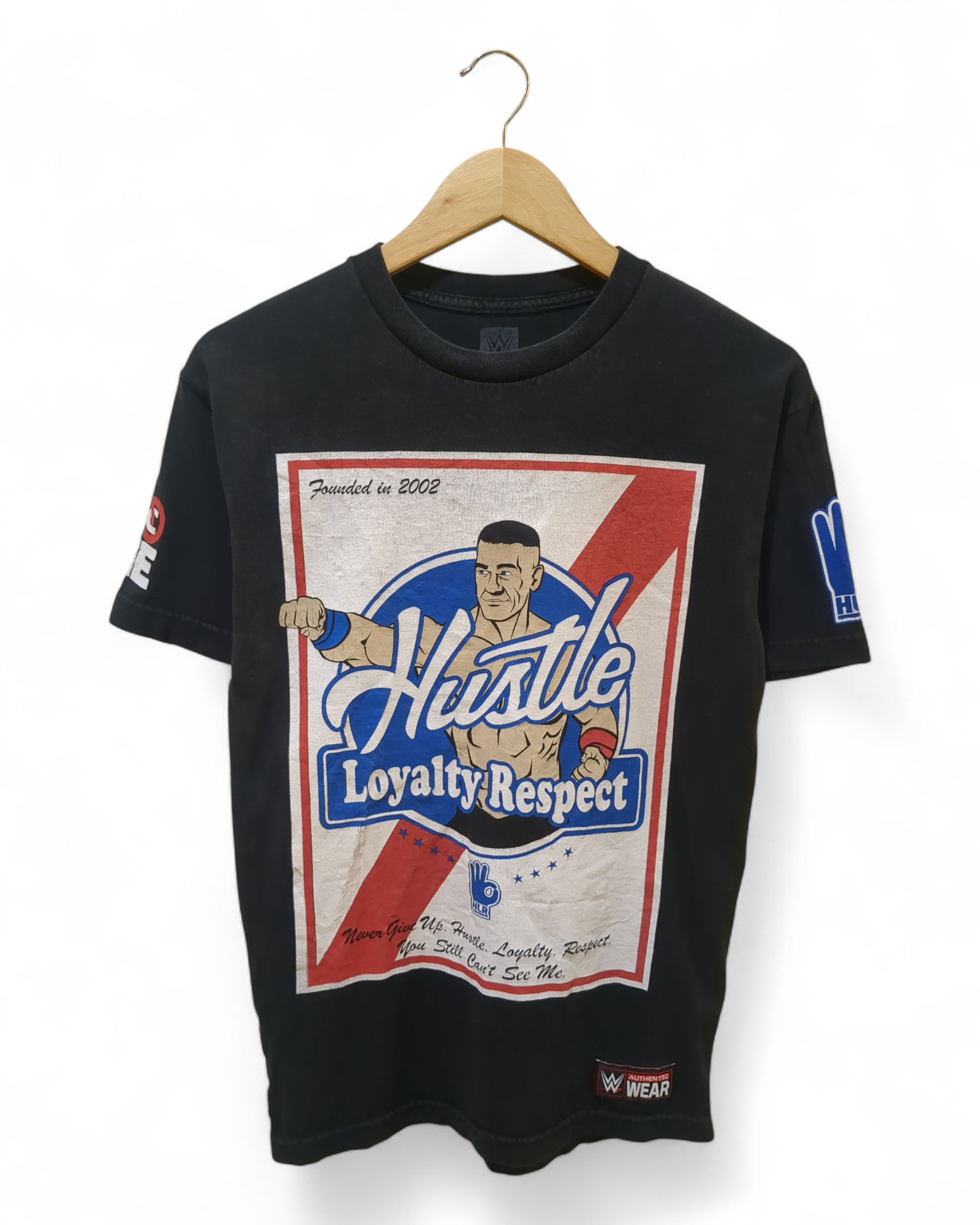 WWE John Cena Hustle Loyalty Respect Tee - (S)