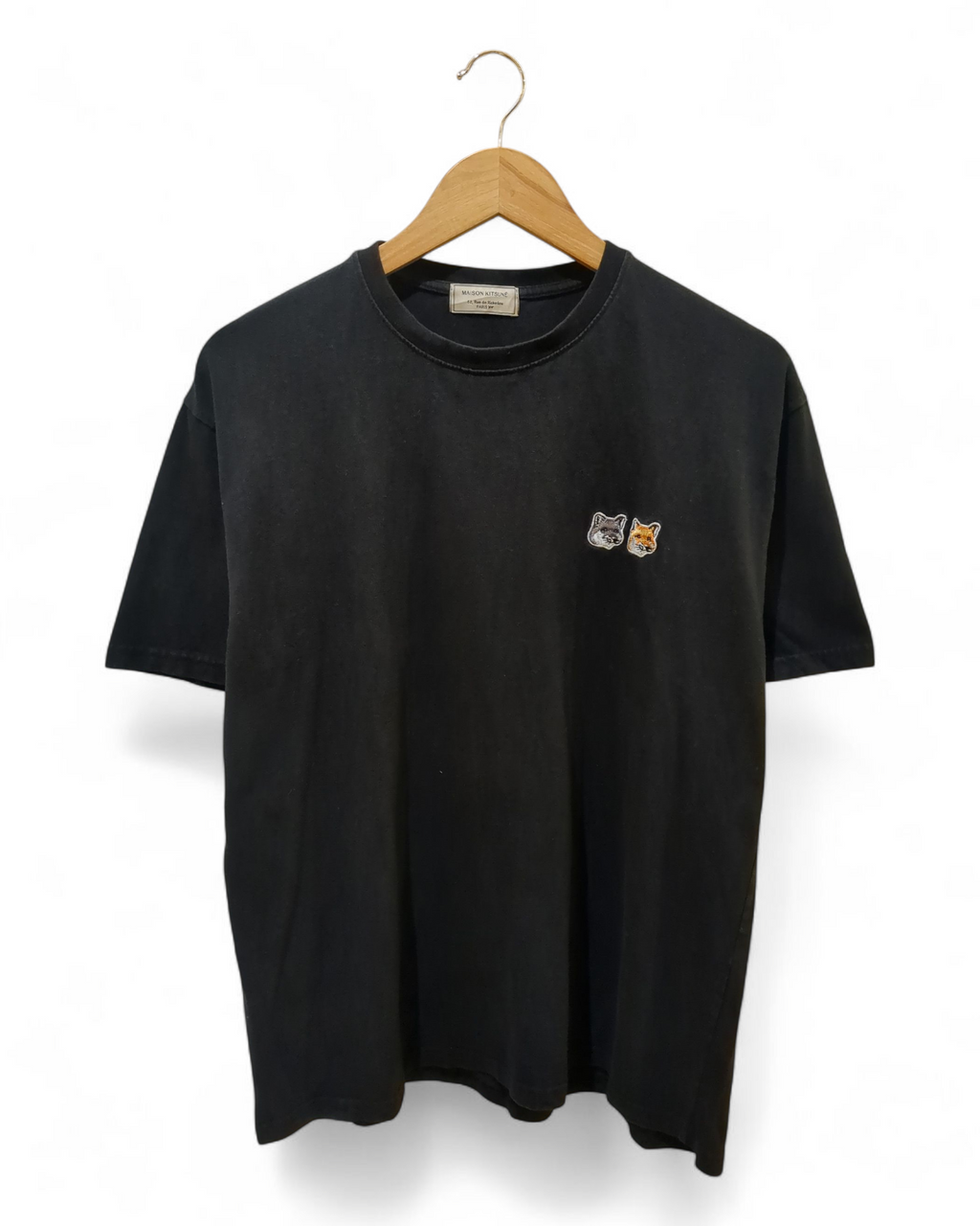 Maison Kitsune Chillax Fox Tee - (L)