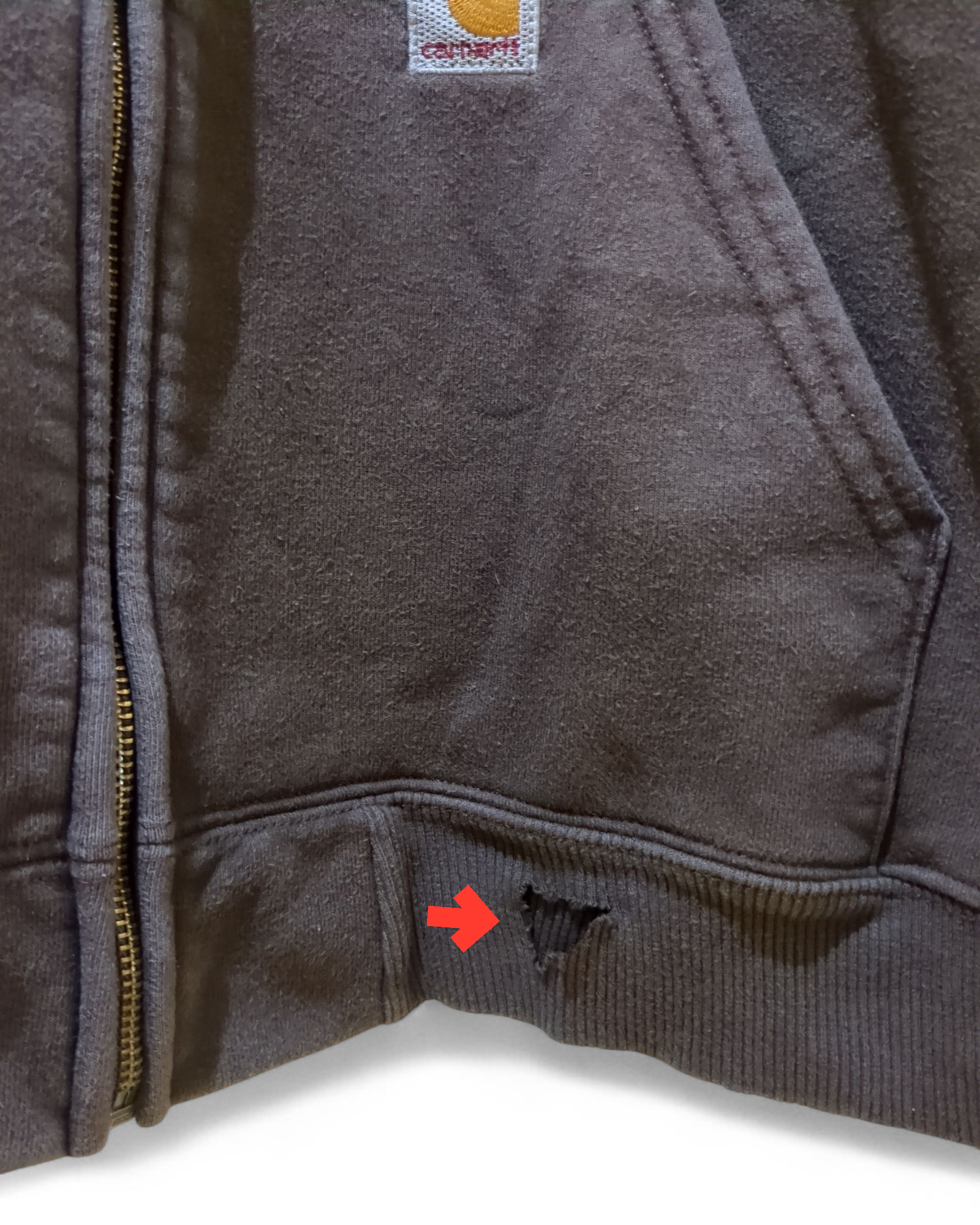 Carhartt Heavyweight Hooded Zip-Front Sweatshirt - (XL)