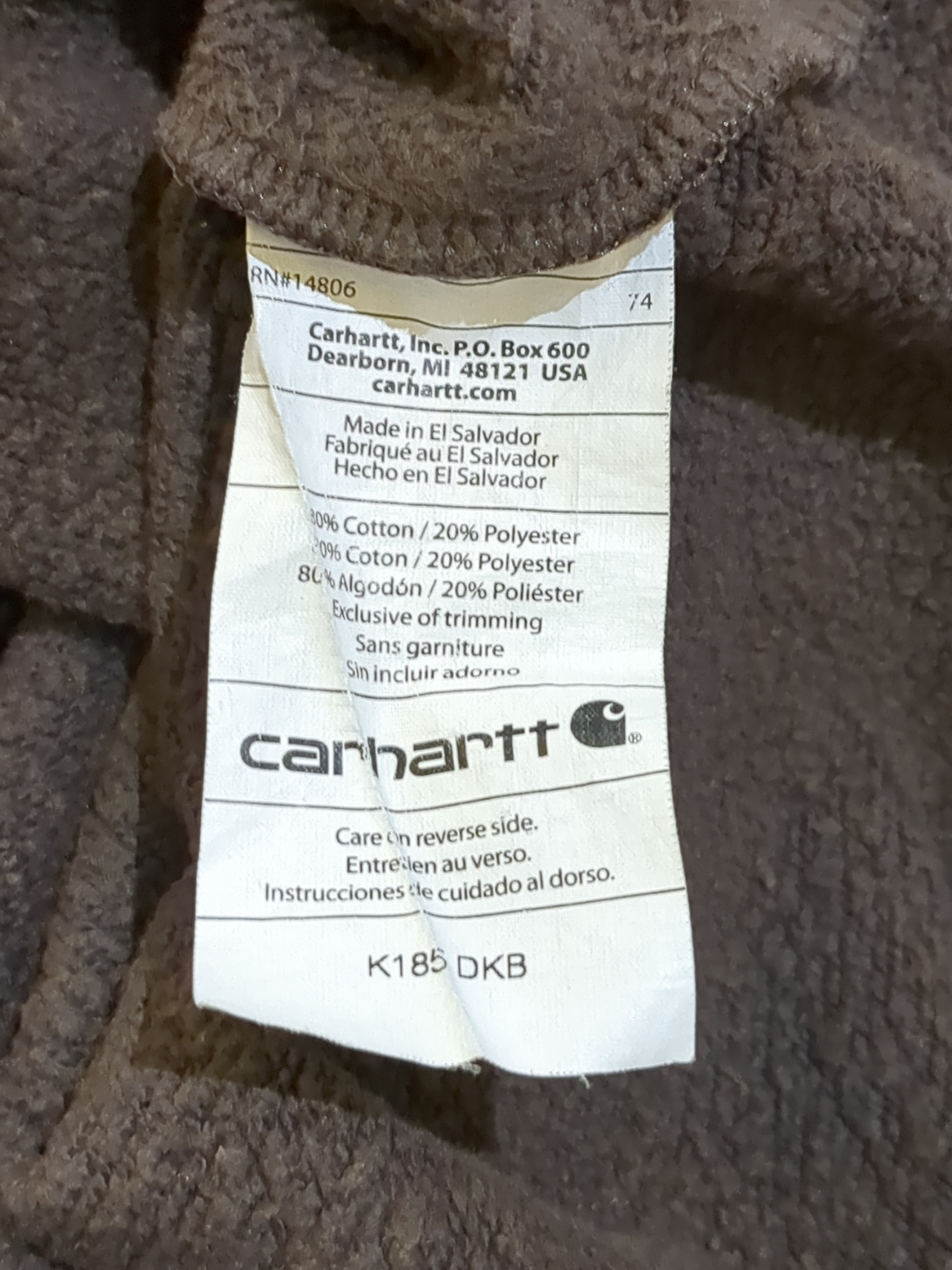 Carhartt Heavyweight Hooded Zip-Front Sweatshirt - (XL)