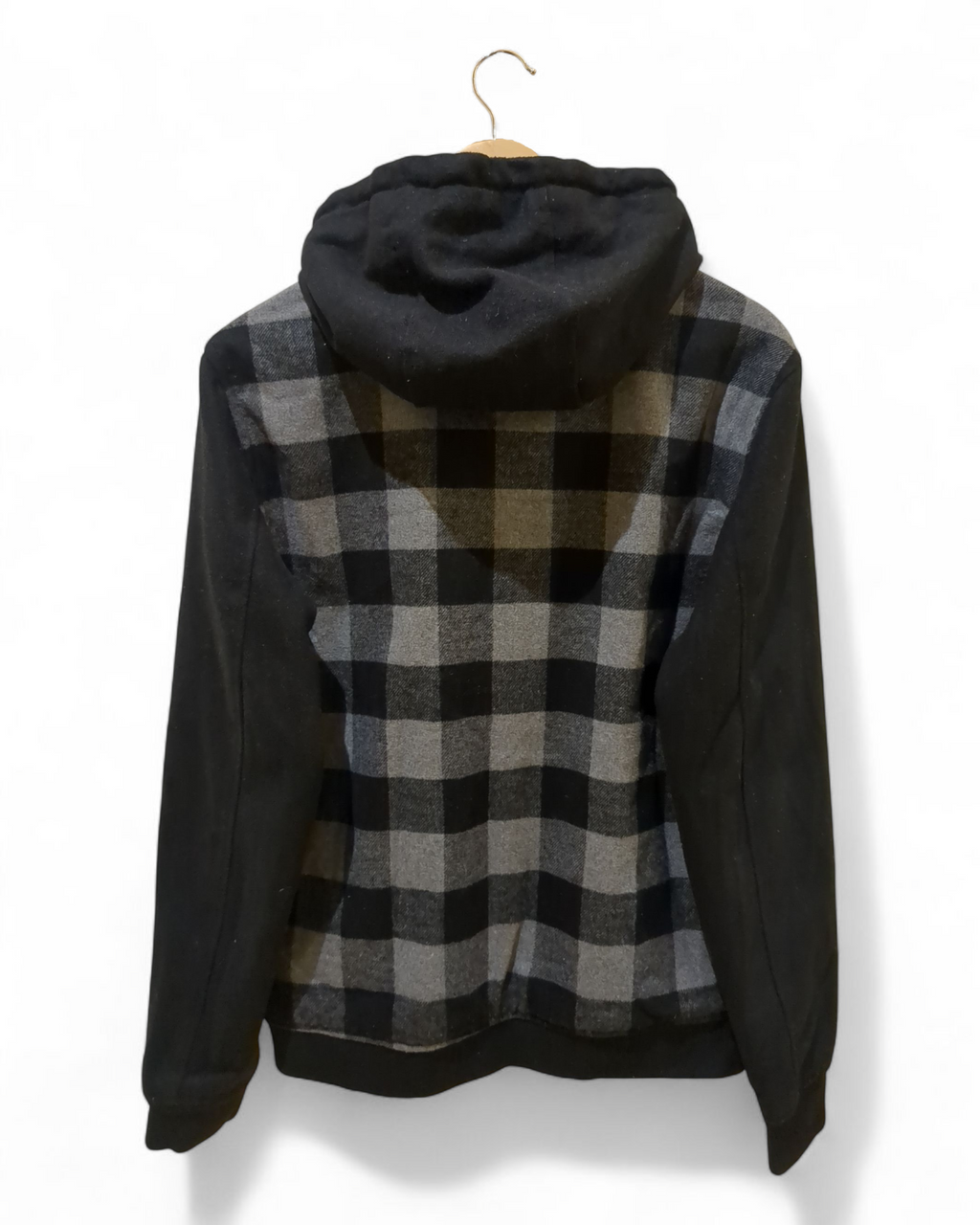 Dickies Hooded Zip Flannel Sweatshirt - (M)