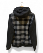 Dickies Hooded Zip Flannel Sweatshirt - (M)