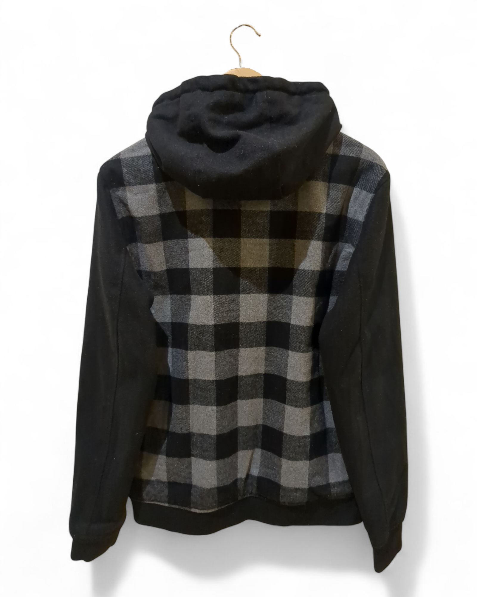 Dickies Hooded Zip Flannel Sweatshirt - (M)