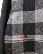 Dickies Hooded Zip Flannel Sweatshirt - (M)