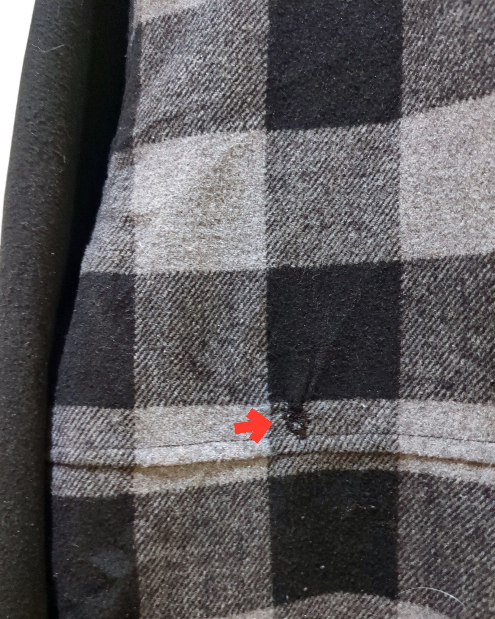 Dickies Hooded Zip Flannel Sweatshirt - (M)