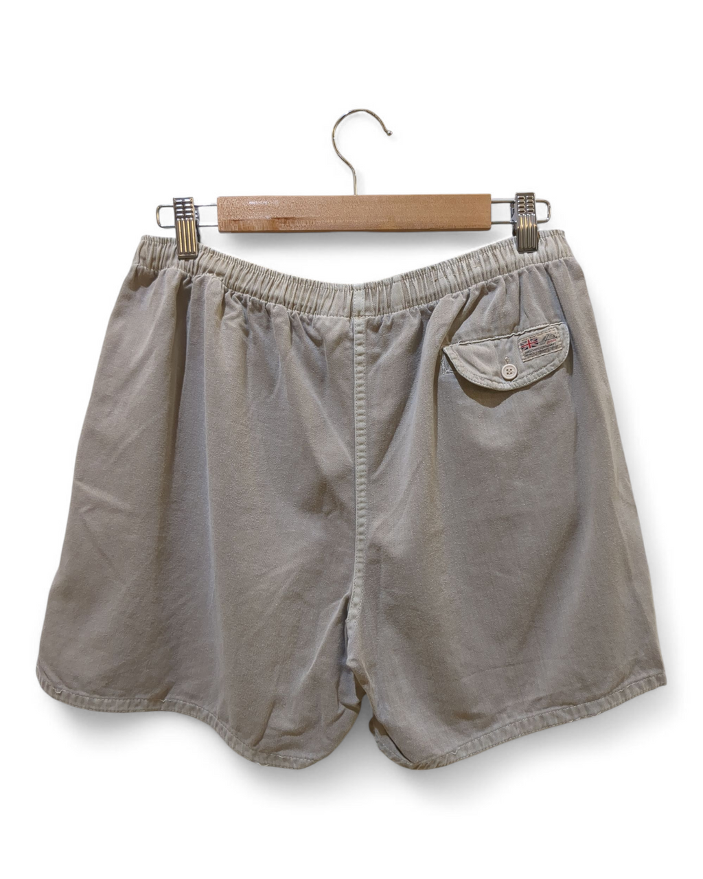World Polo 90s Khaki Shorts - (W28 x L15)
