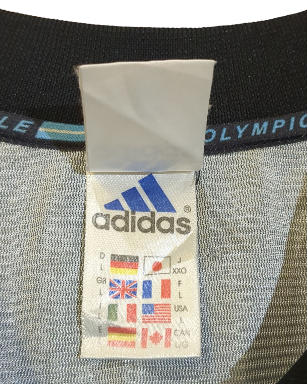 1999-00 Adidas Olympique Marseille Third Shirt #3 Perez - (L)