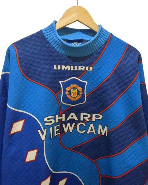 1995-97 Umbro Manchester United Goalkeeper L/S Shirt - (XL)