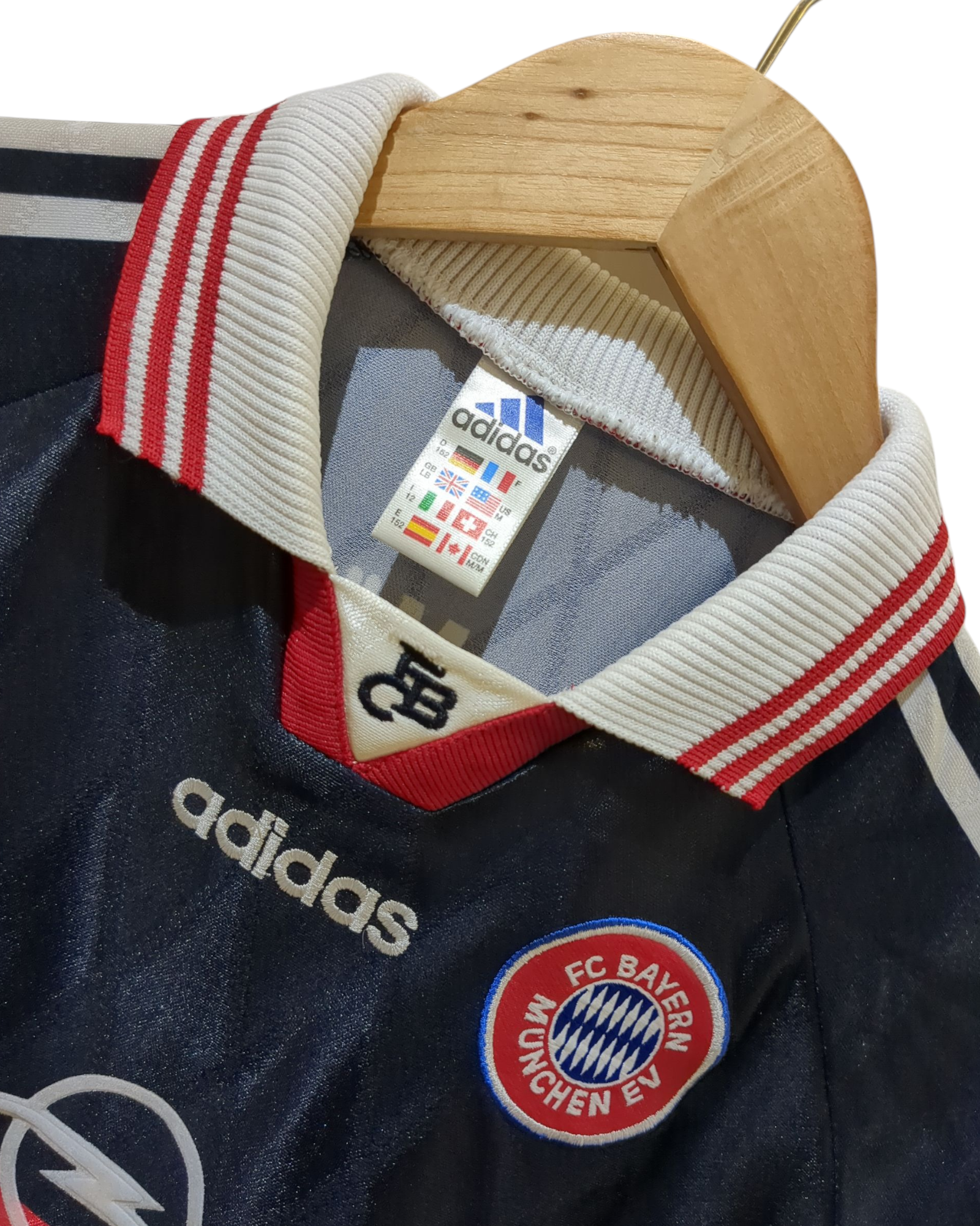 1997-99 Adidas Bayern Munich Home Shirt #10 Matthaus - (S)