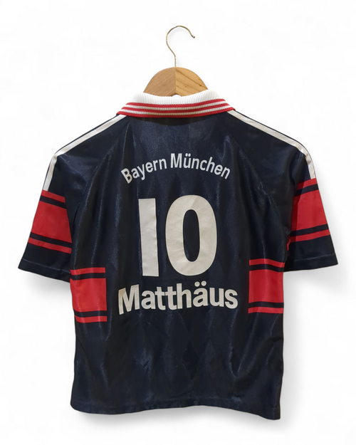 1997-99 Adidas Bayern Munich Home Shirt #10 Matthaus - (S)