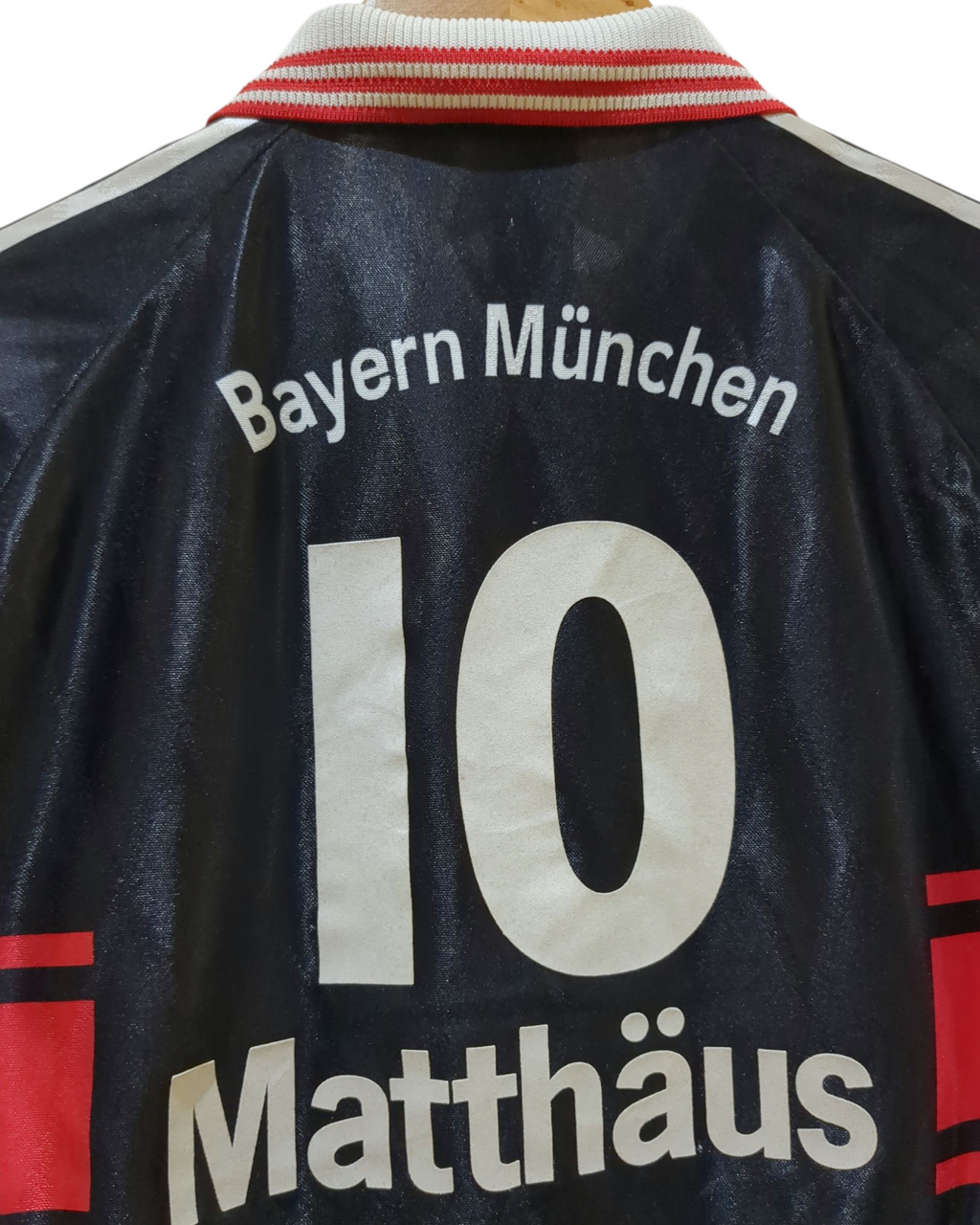 1997-99 Adidas Bayern Munich Home Shirt #10 Matthaus - (S)