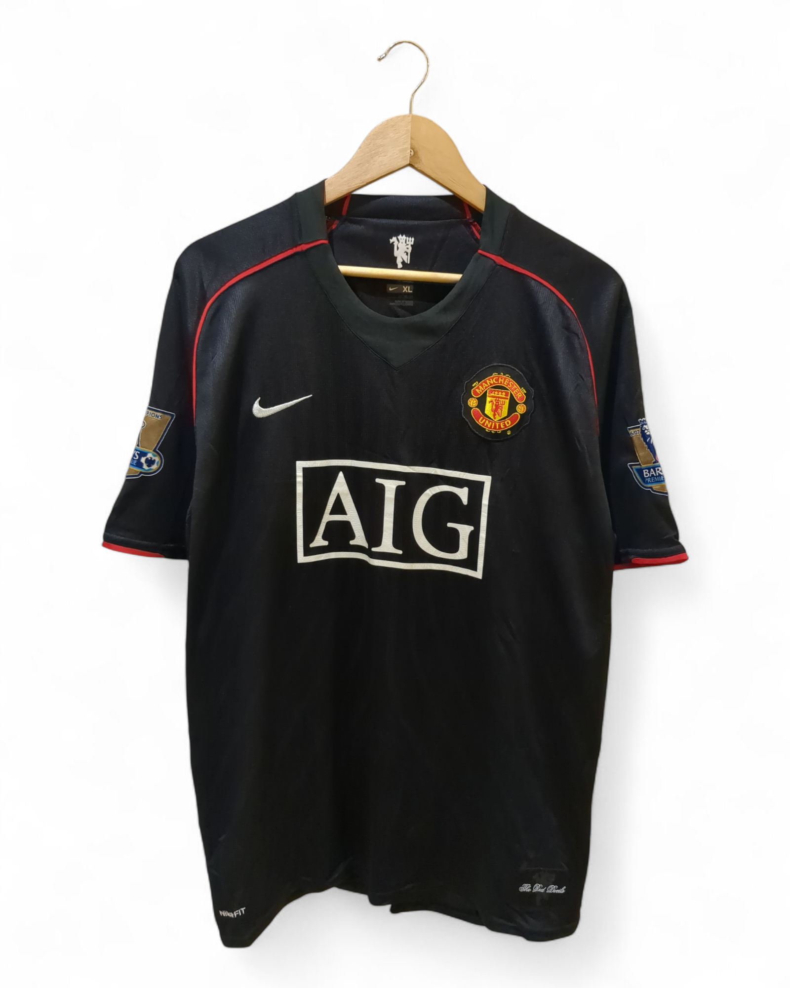 2007-08 Nike Manchester United Champions Away Shirt #10 Rooney - (L)