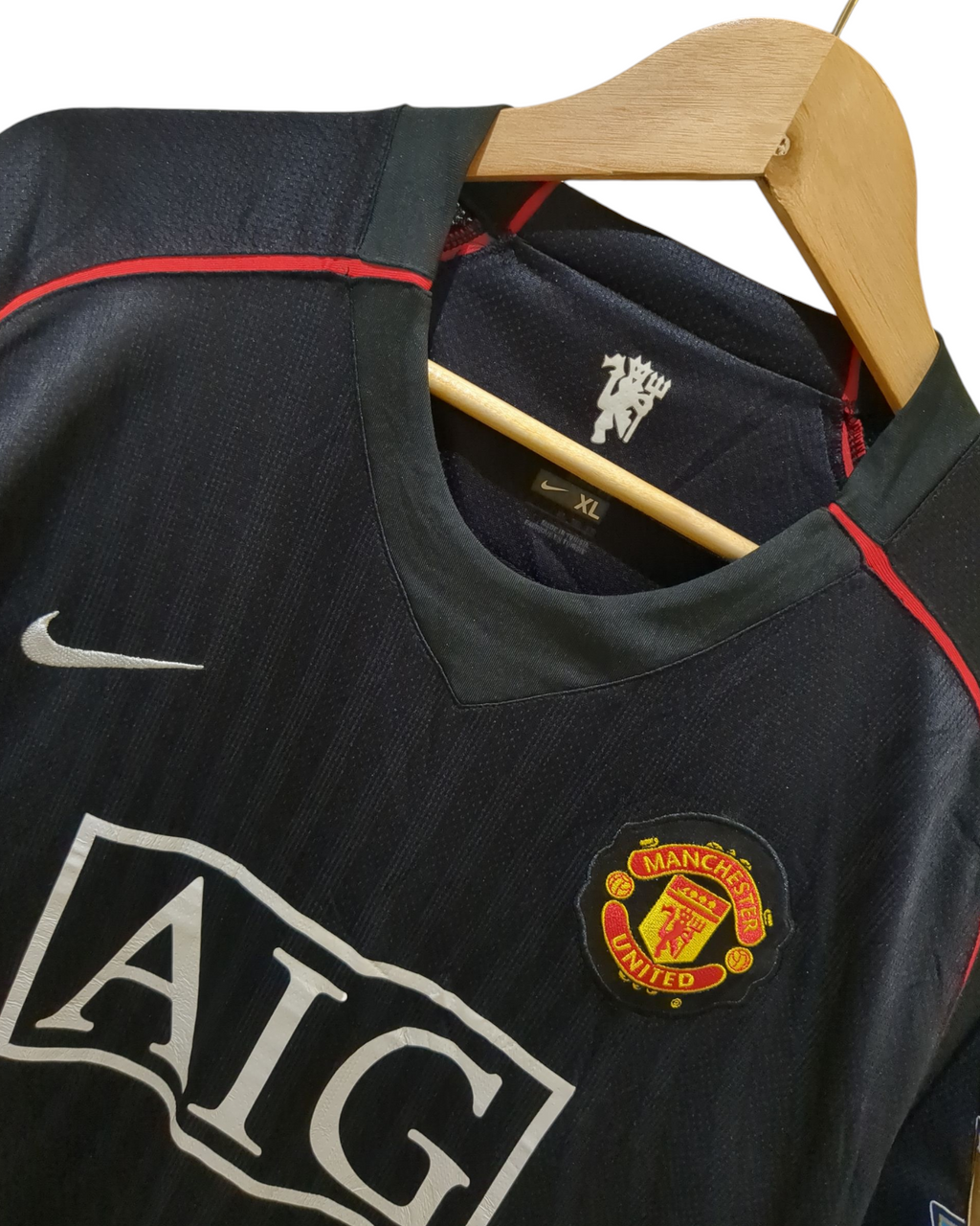 2007-08 Nike Manchester United Champions Away Shirt #10 Rooney - (L)