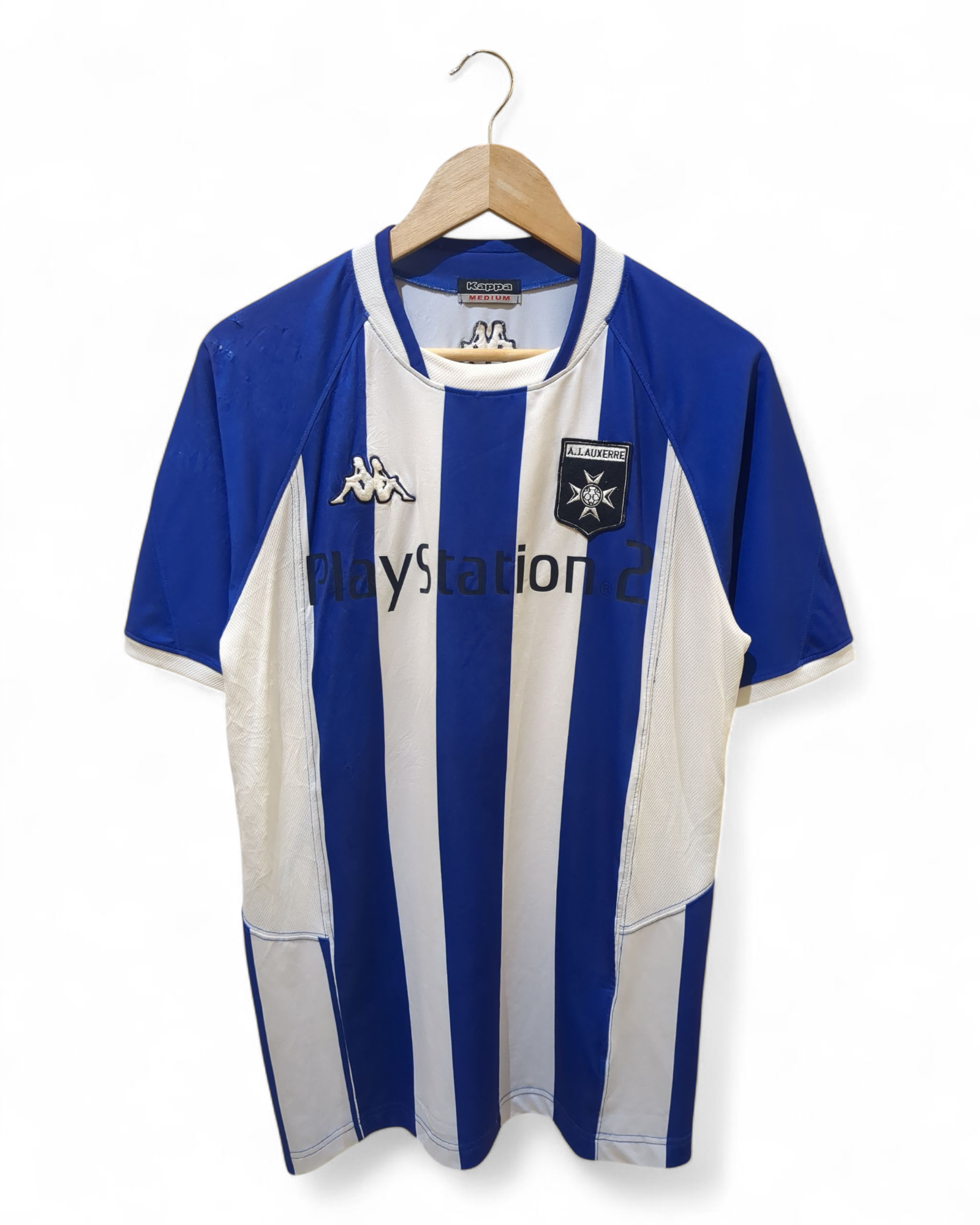 2000s AJ Auxerre Kappa Shirt #10 - (M)