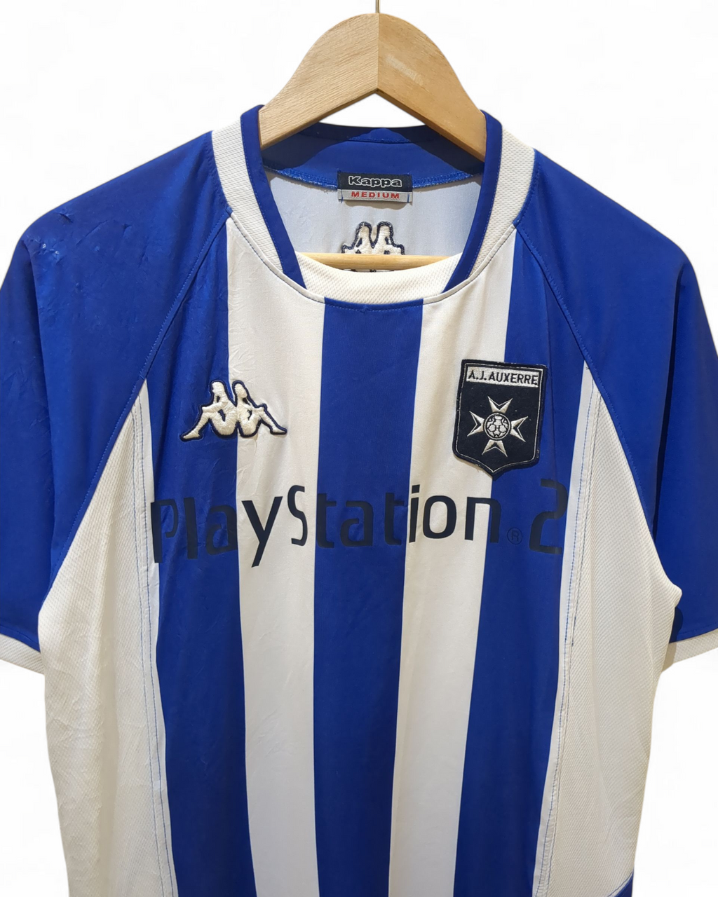 2000s AJ Auxerre Kappa Shirt #10 - (M)