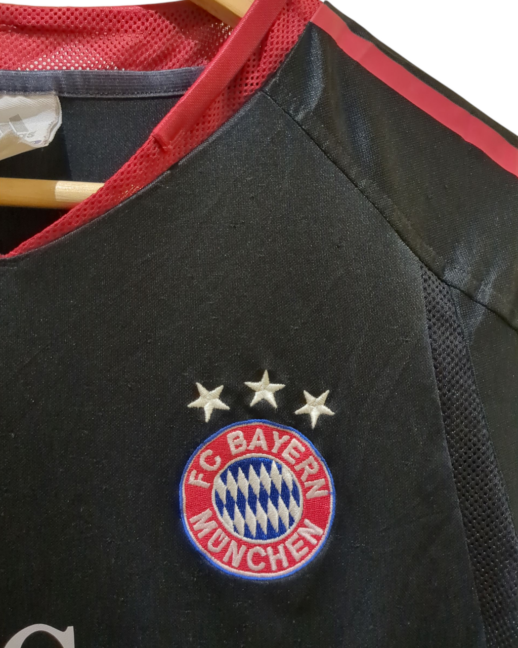 2004-05 Adidas Bayern Munich UCL Third Shirt #13 Ballack - (S)