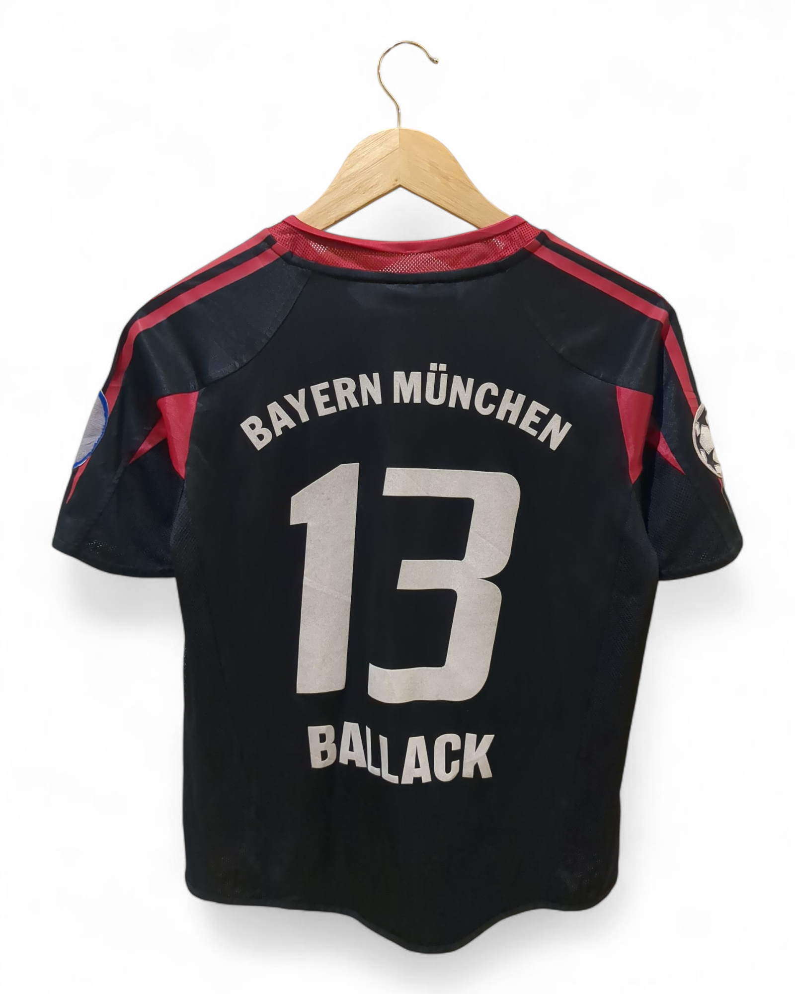 2004-05 Adidas Bayern Munich UCL Third Shirt #13 Ballack - (S)
