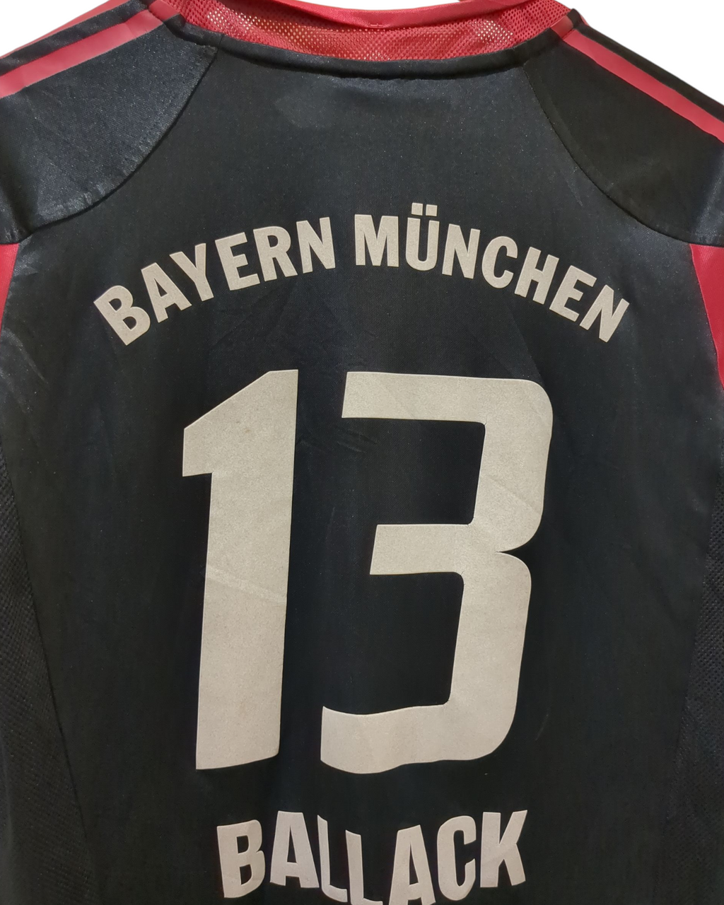 2004-05 Adidas Bayern Munich UCL Third Shirt #13 Ballack - (S)