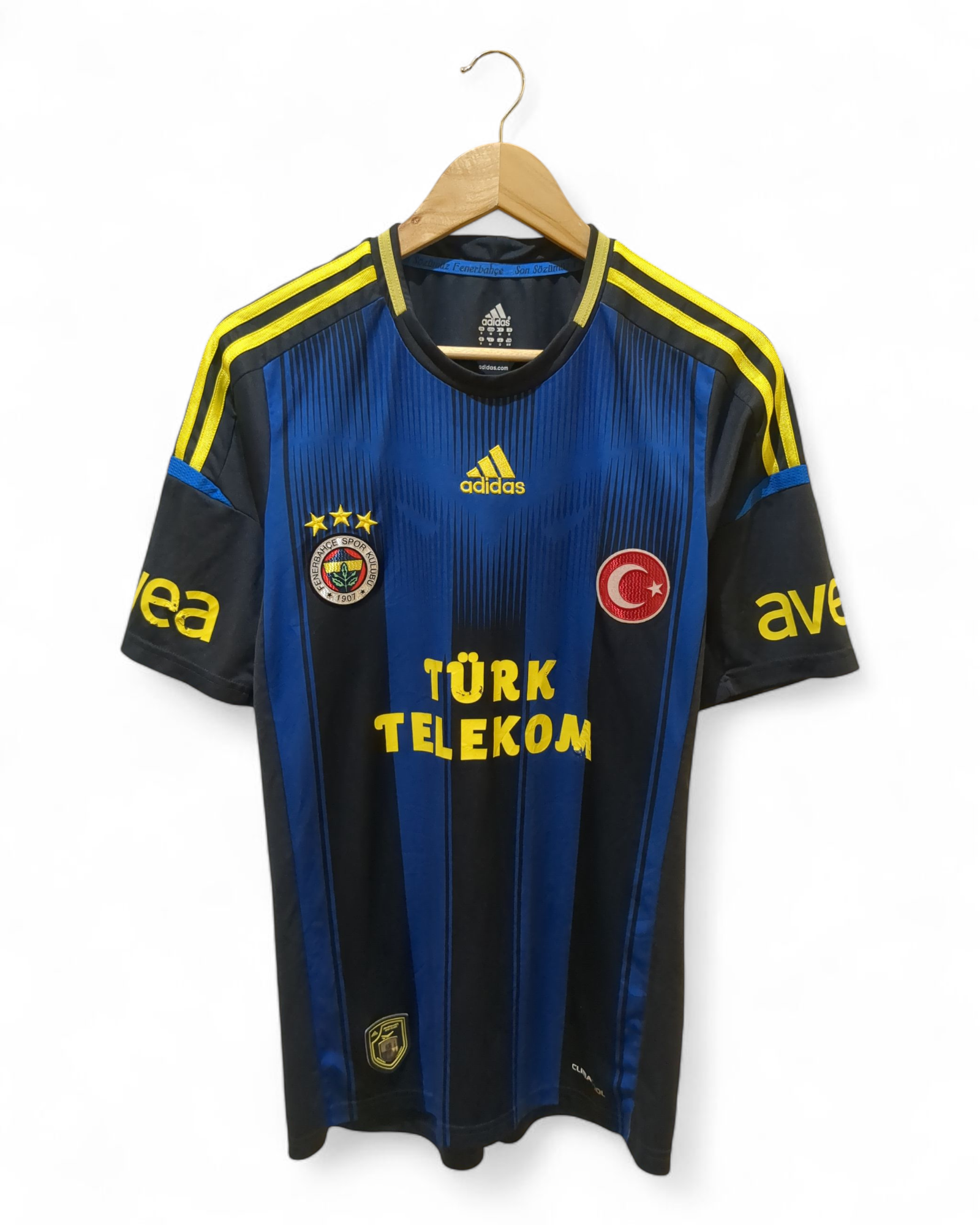2012-13 Adidas Fenerbahce Third Shirt #11 Kuyt - (M)