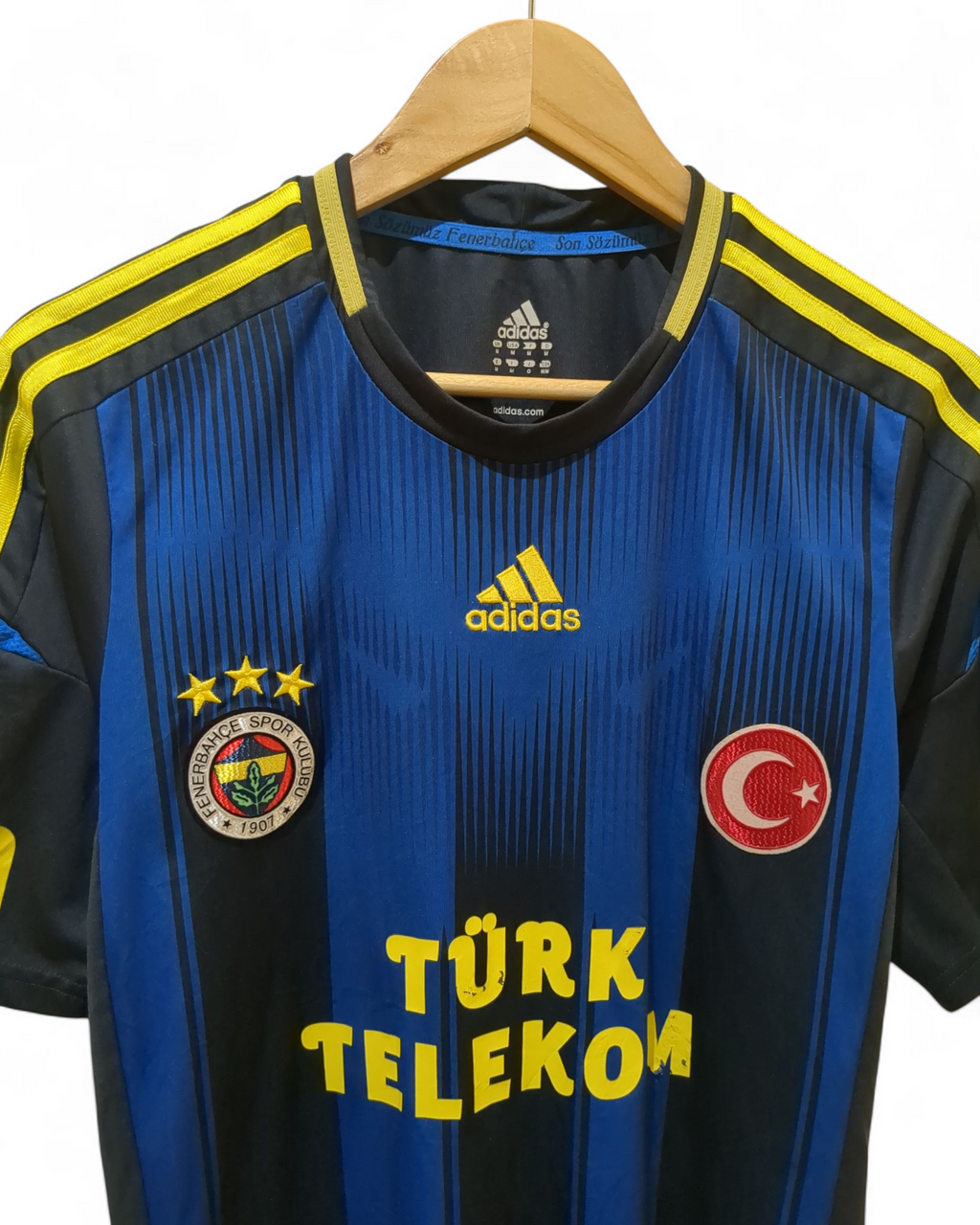 2012-13 Adidas Fenerbahce Third Shirt #11 Kuyt - (M)