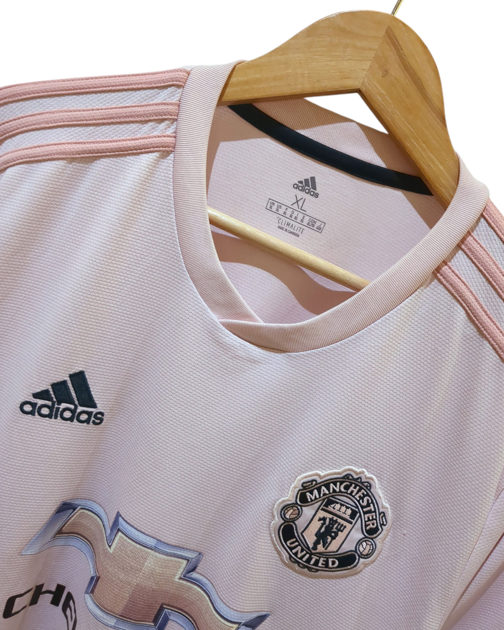 2018-19 Adidas Manchester United Away Shirt - (XL)