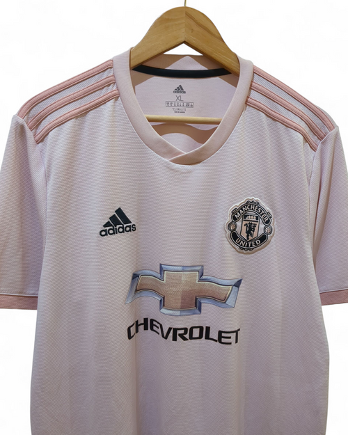 2018-19 Adidas Manchester United Away Shirt - (XL)