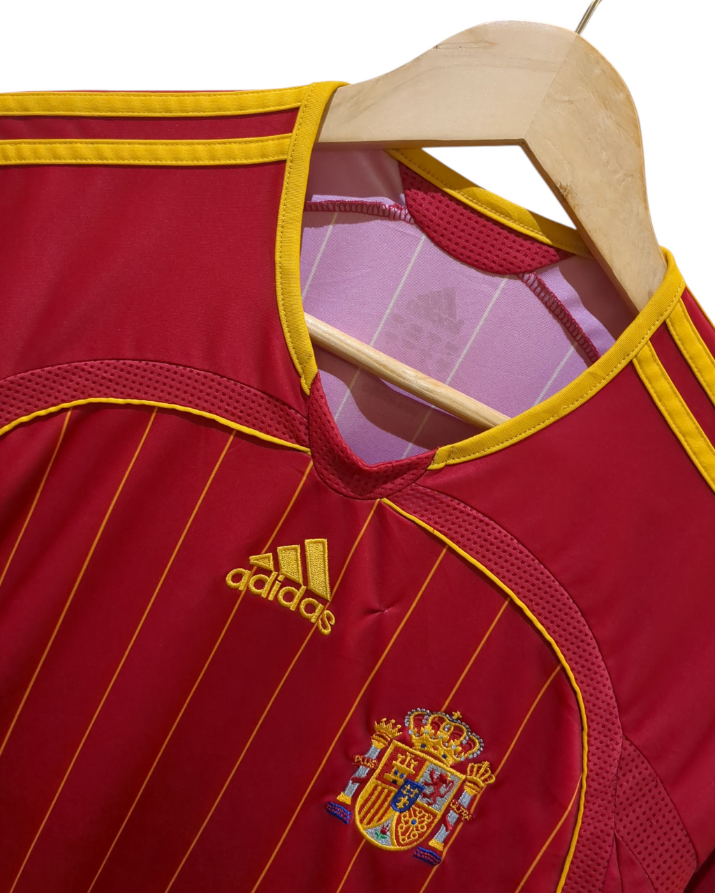 2006-08 Adidas Spain Home Shirt - (M)