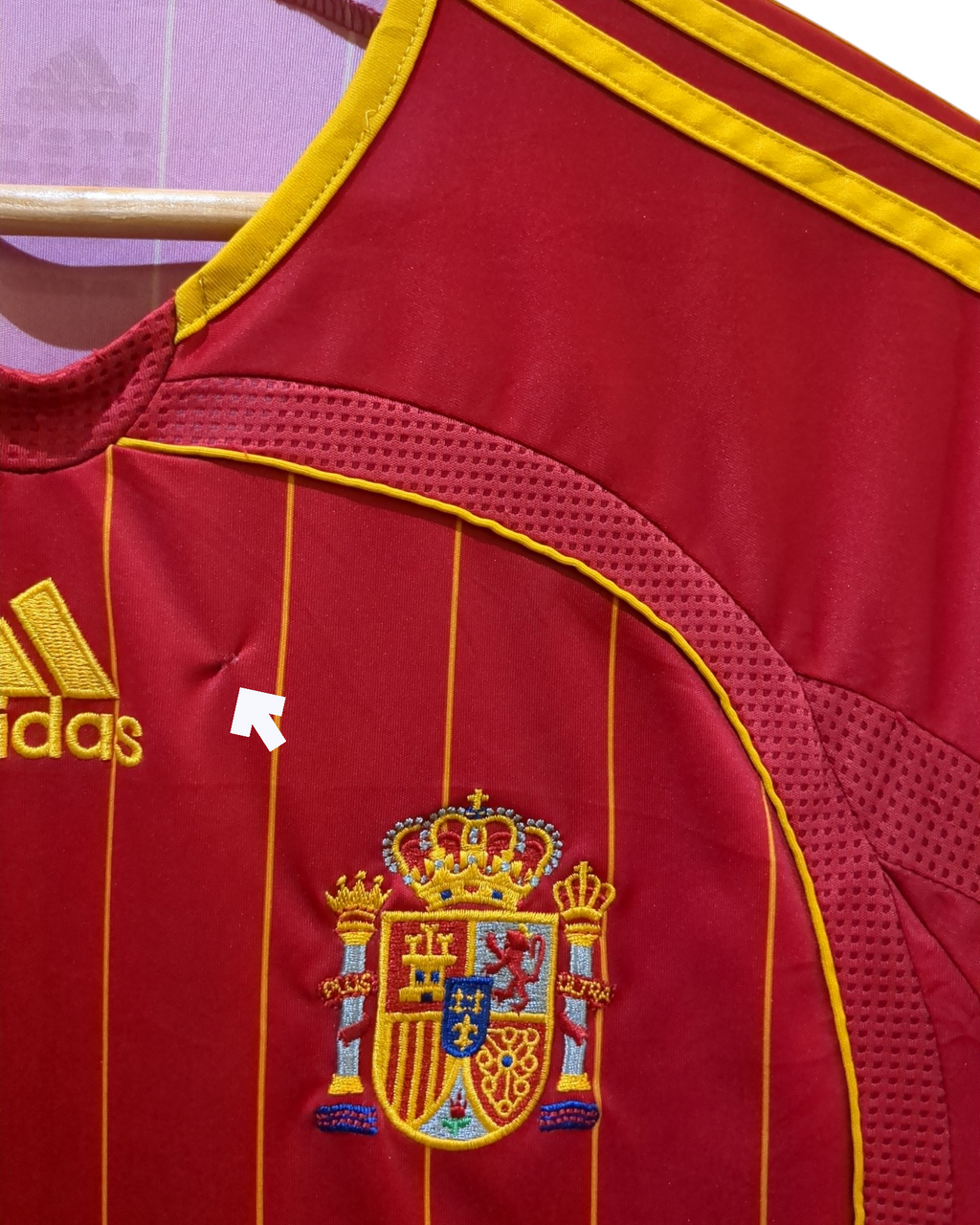 2006-08 Adidas Spain Home Shirt - (M)