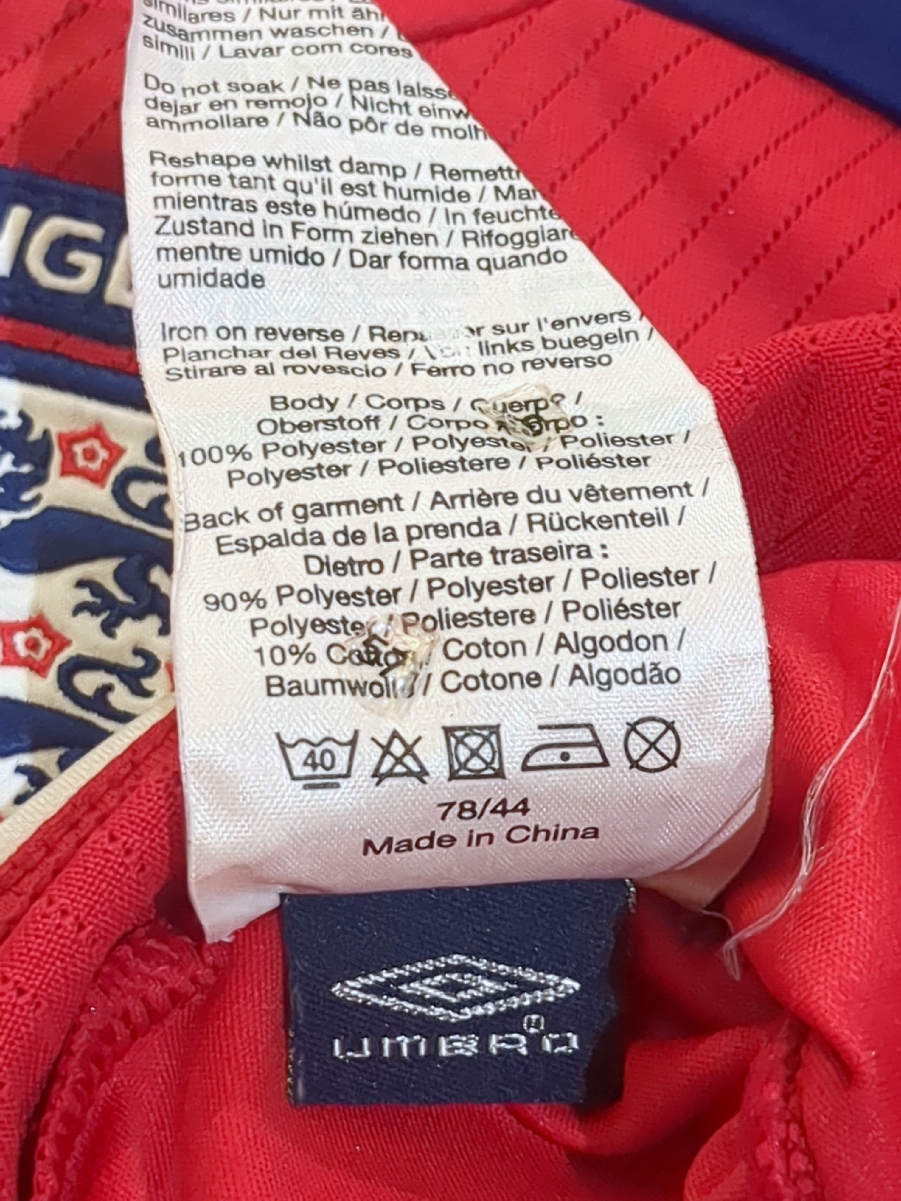 2008-10 Umbro England Away Shirt - (S)